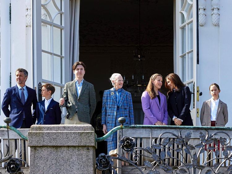 Queen Margrethe II of Denmark 82nd birthday