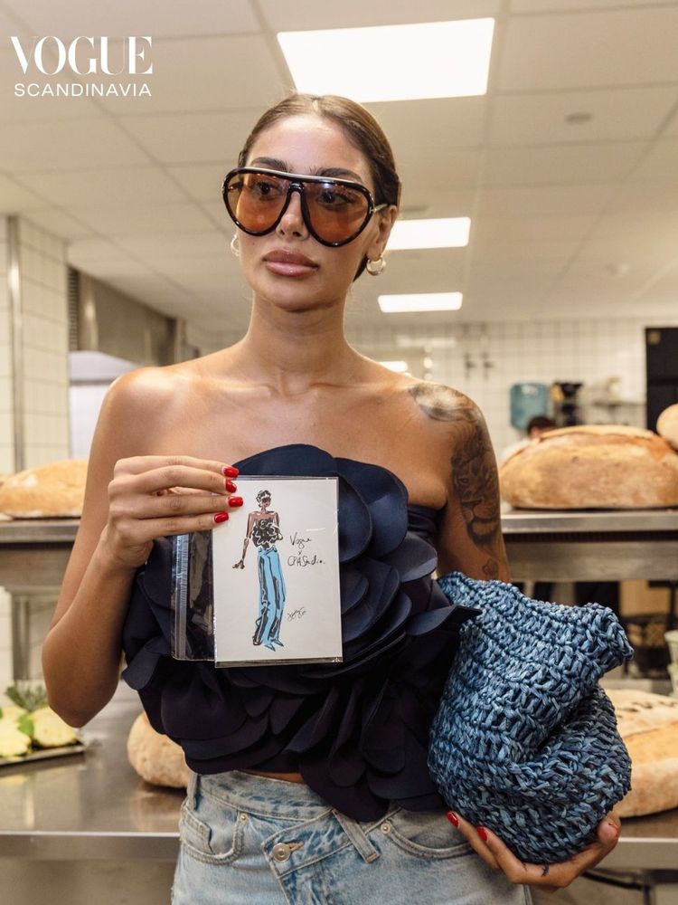 Attendee at Vogue Scandinavia X Copenhagen Studio breakfast