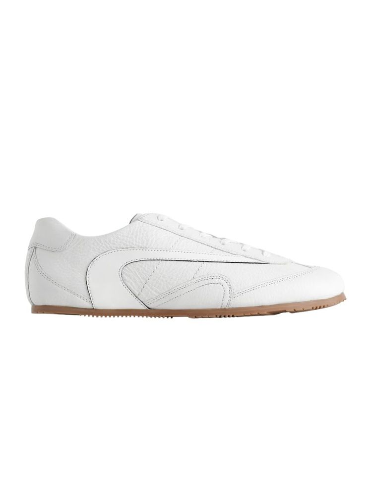 The best white leather sneakers - COS - On a white background