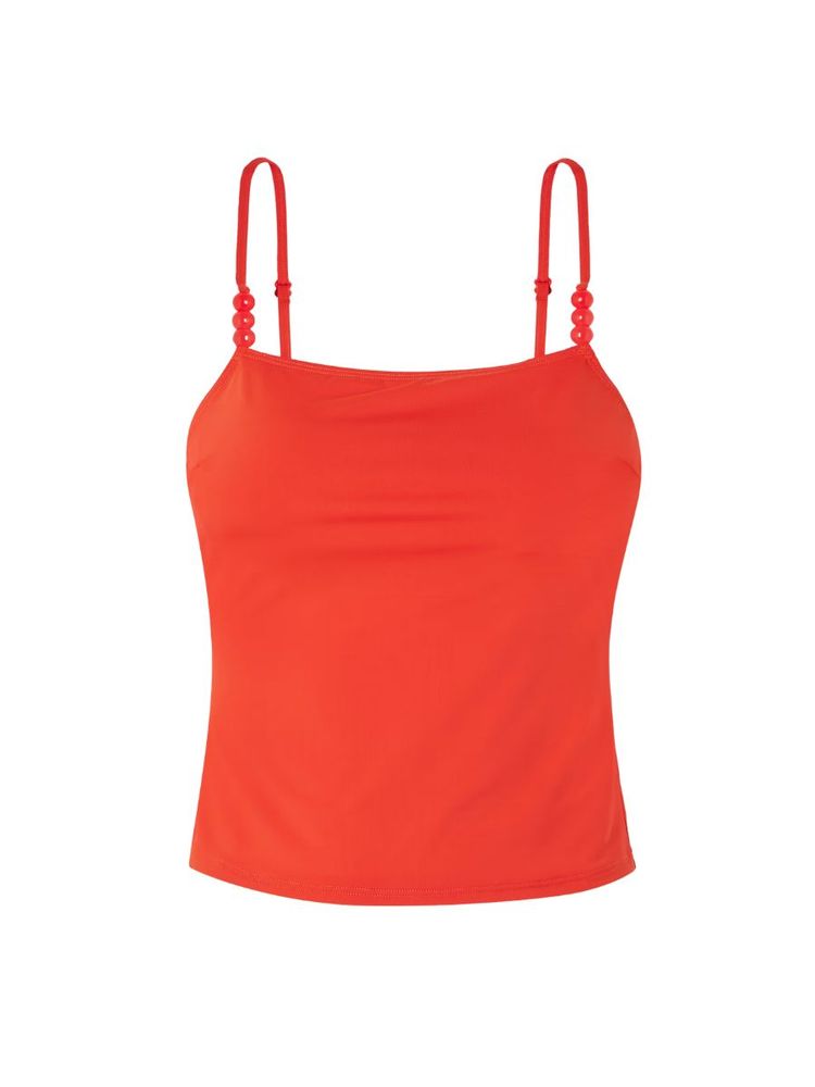 The best orange tankini - Staud - On a white background