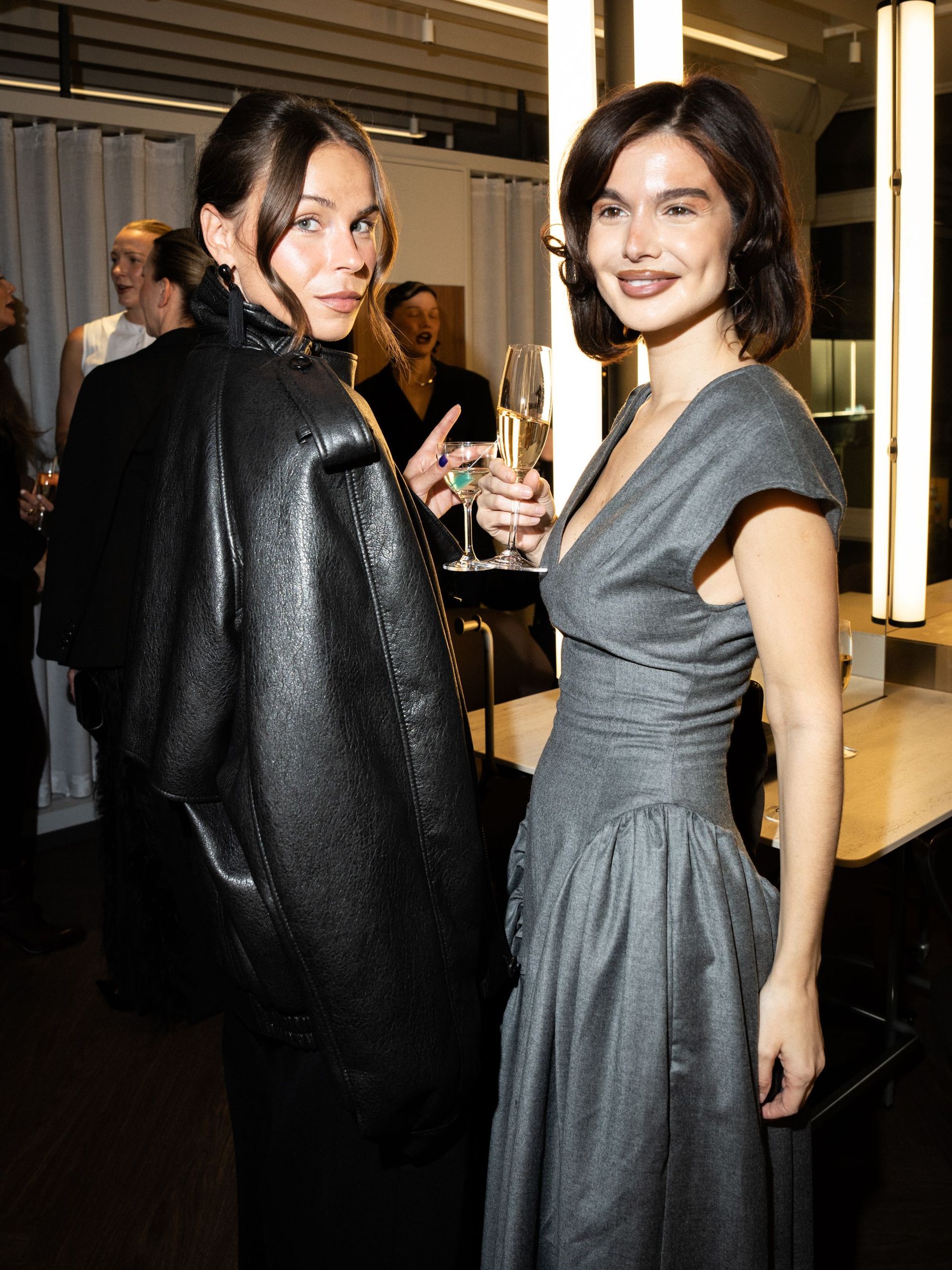 Guests pictured at the Celebration of the renewed Björn Axén Stockholm flaship salon