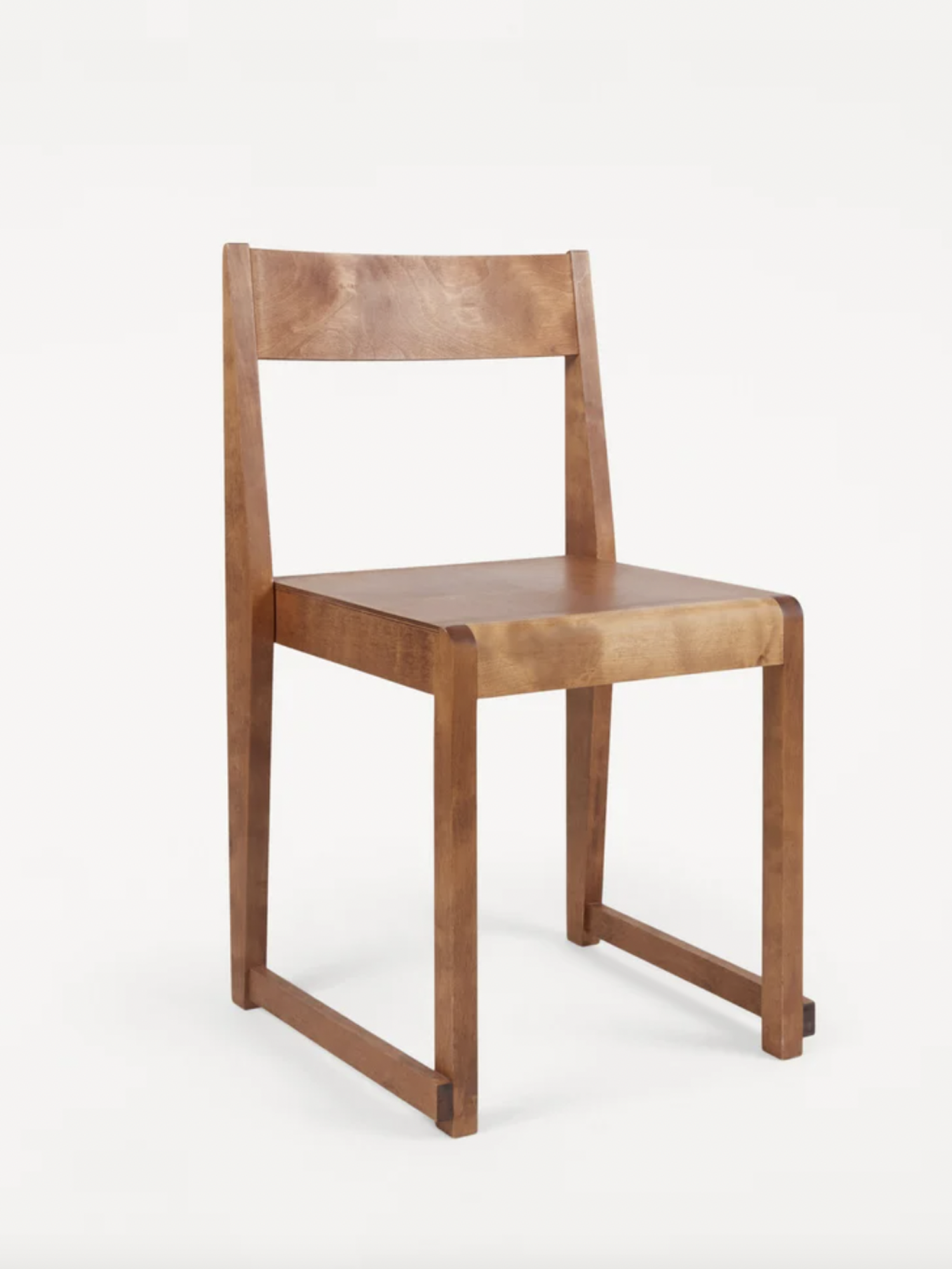 Warm Brown Wood Chair