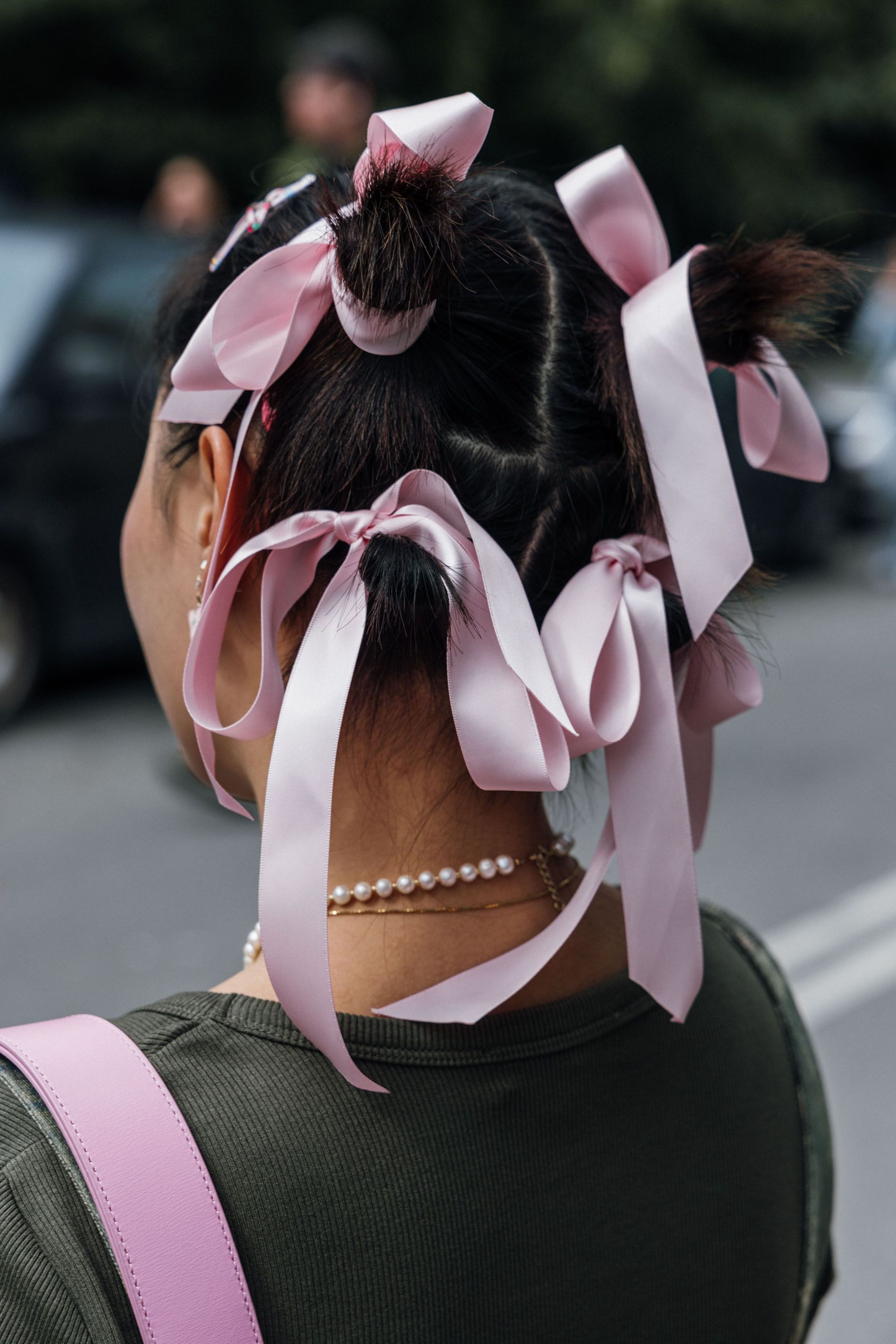 The Ribbons in Hair Trend Is Already All Over Fashion Week