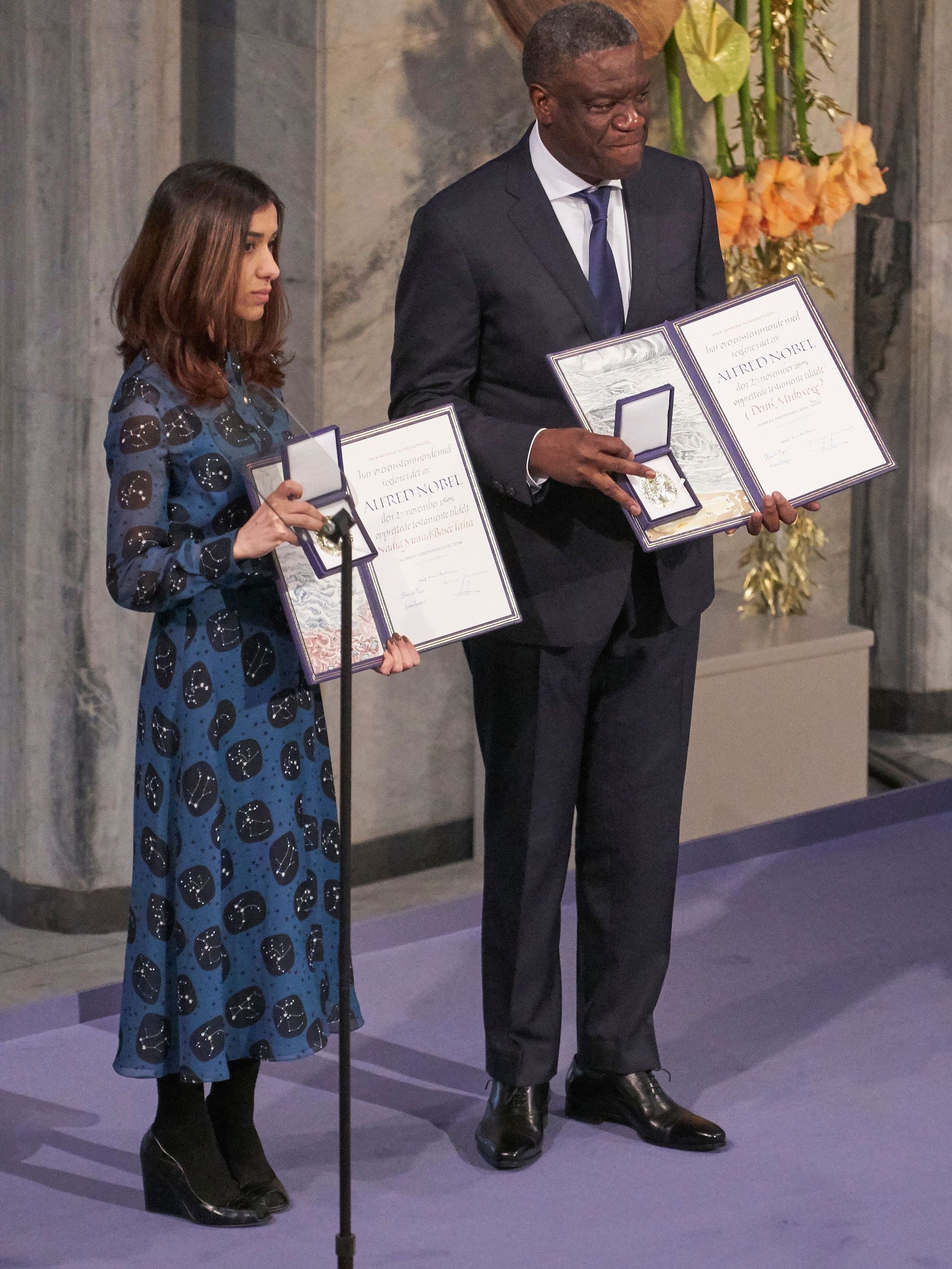 Dr. Denis Mukwege and Nadia Murad Nobel Peace Prize