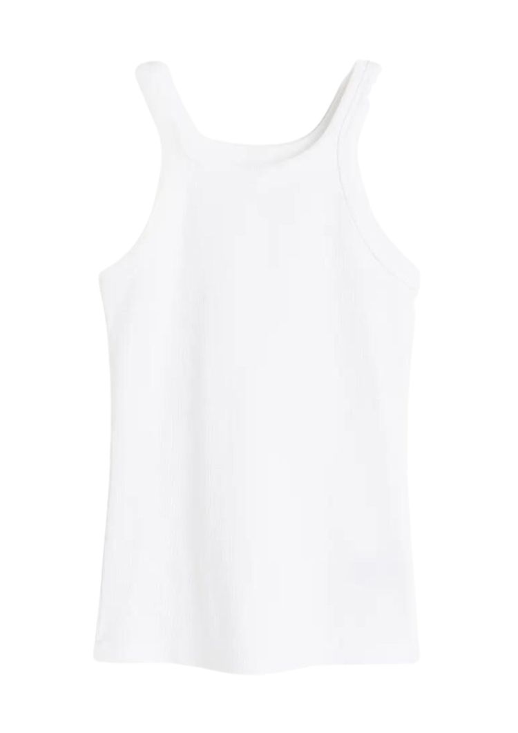 The 18 best white designer tank tops to buy now from Prada, Bottega ...