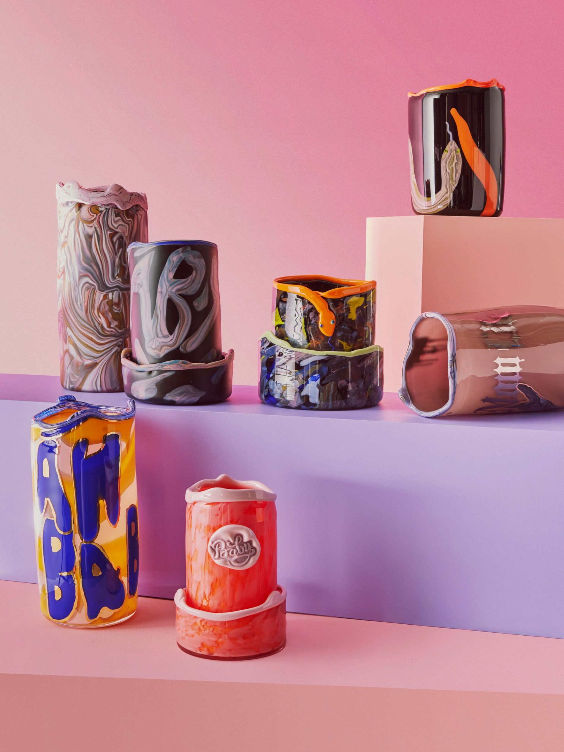 'Baby' art glass collection by Kosta Boda, Kakan Hermansson and Hanna Hansdotter