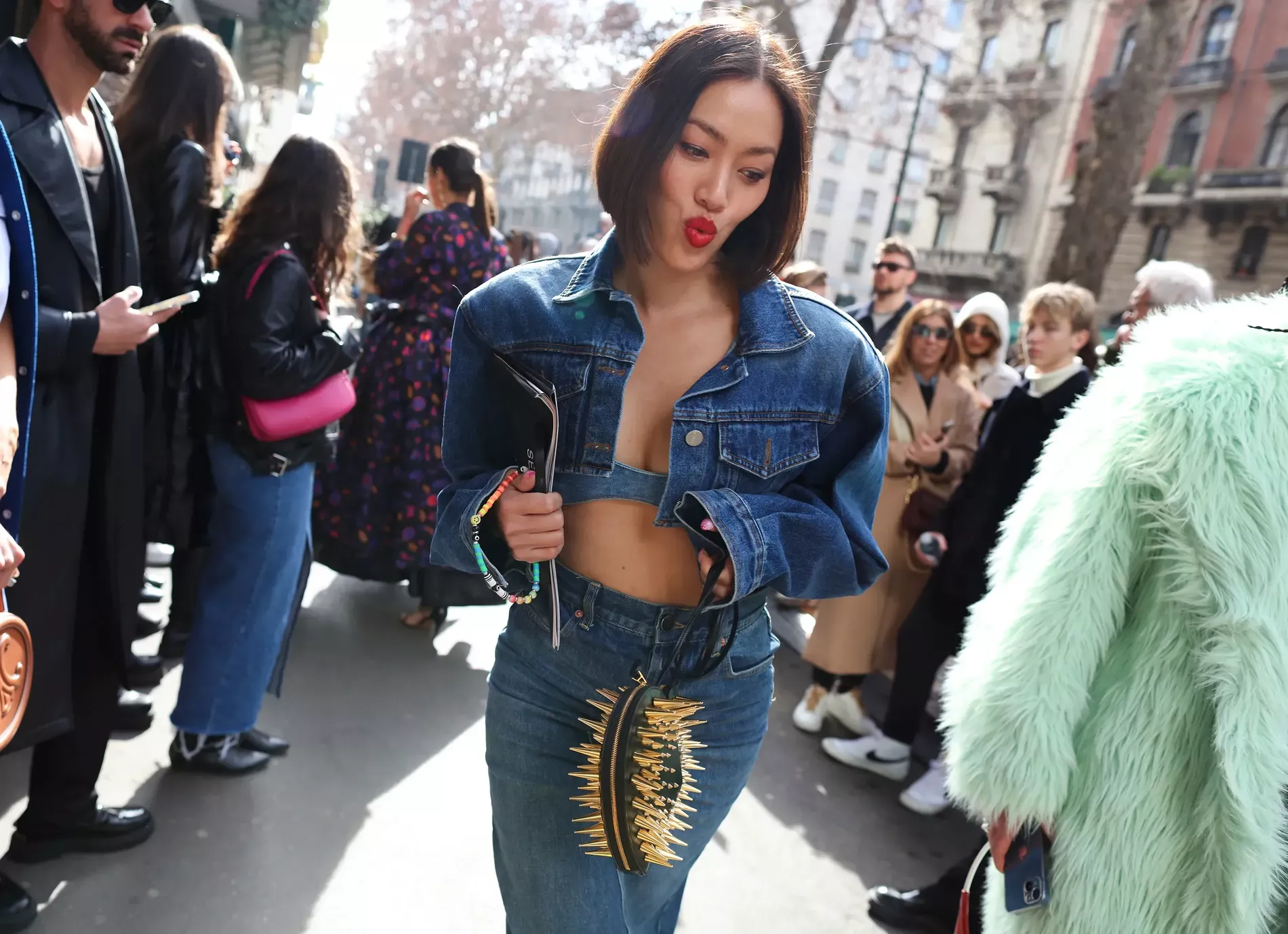 It is time to don your denim jacket according to our favourite street