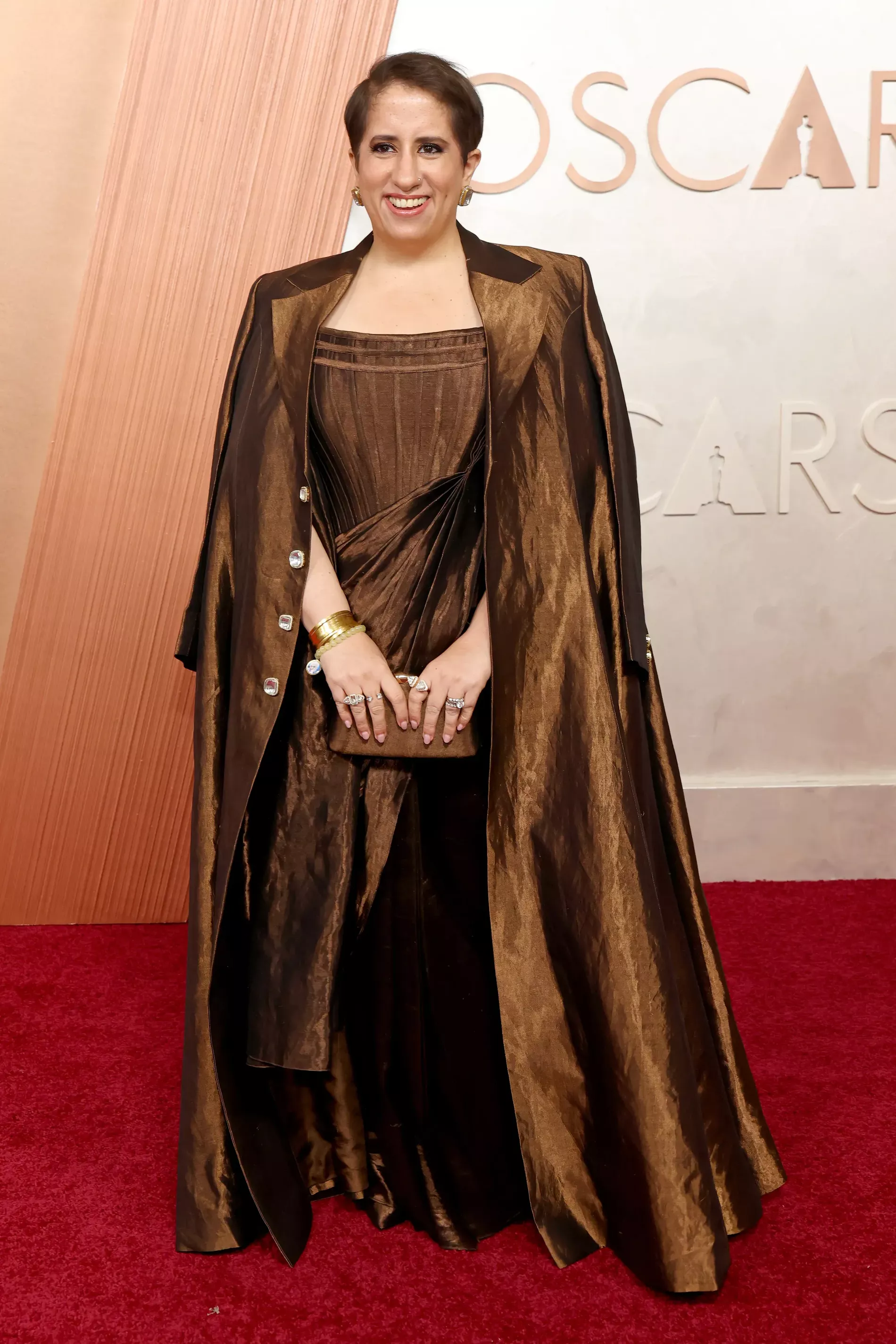 Guneet Monga at the 2025 Oscars