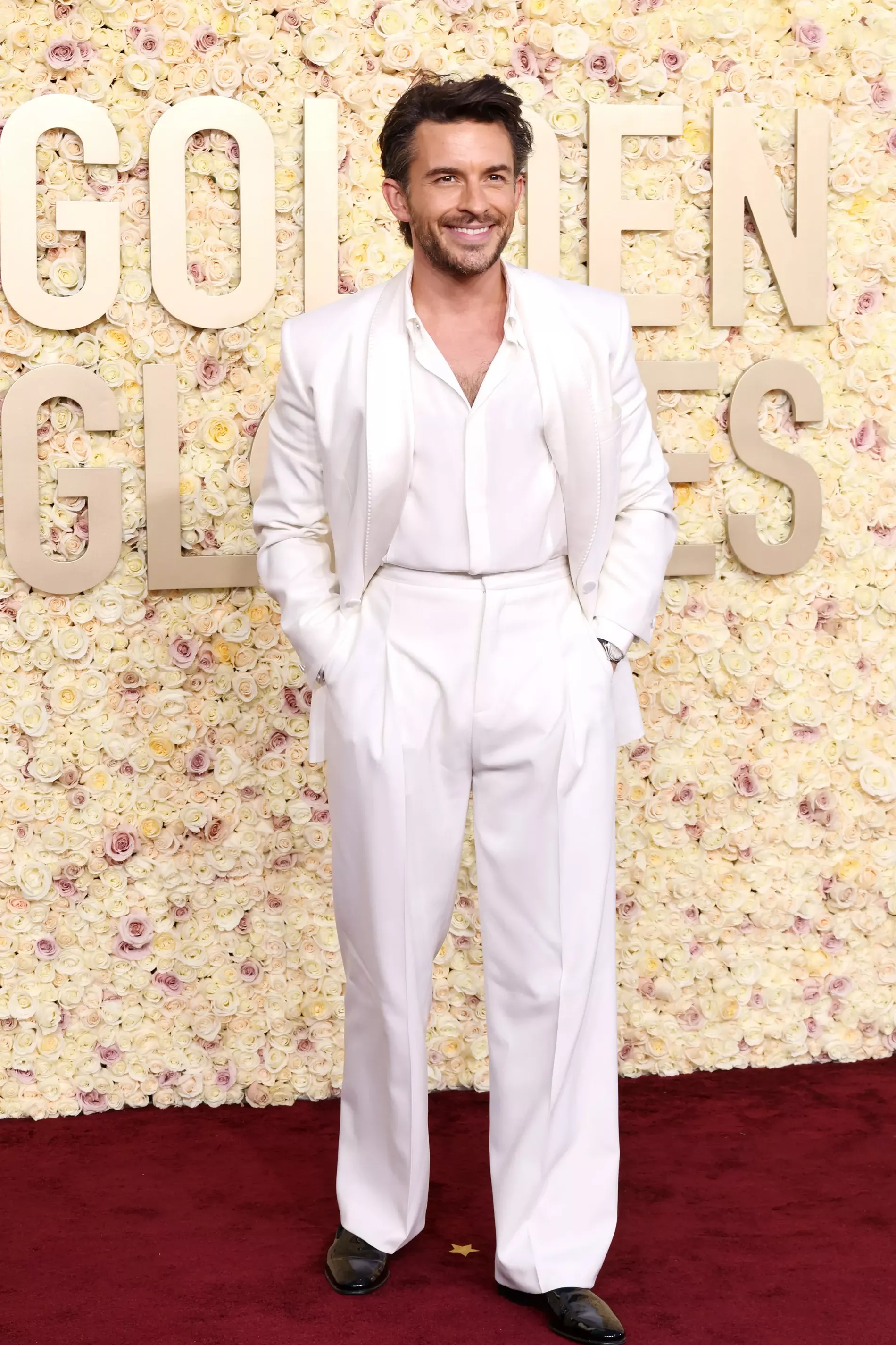 Jonathan Bailey in Givenchy
