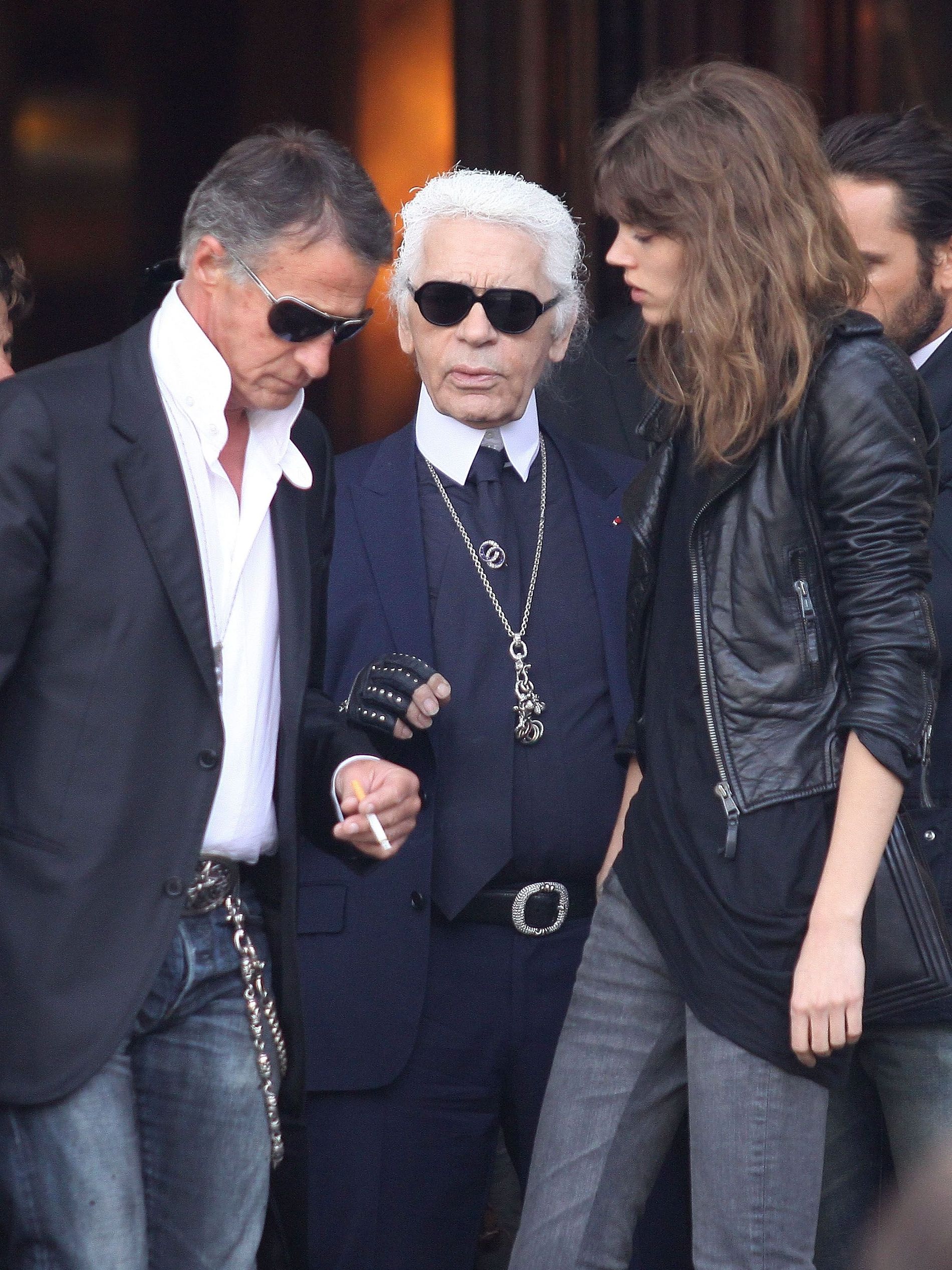 Julia Beha with Karl Lagerfeld Chanel Le Conte D'une Fee Monte Carlo April 2011