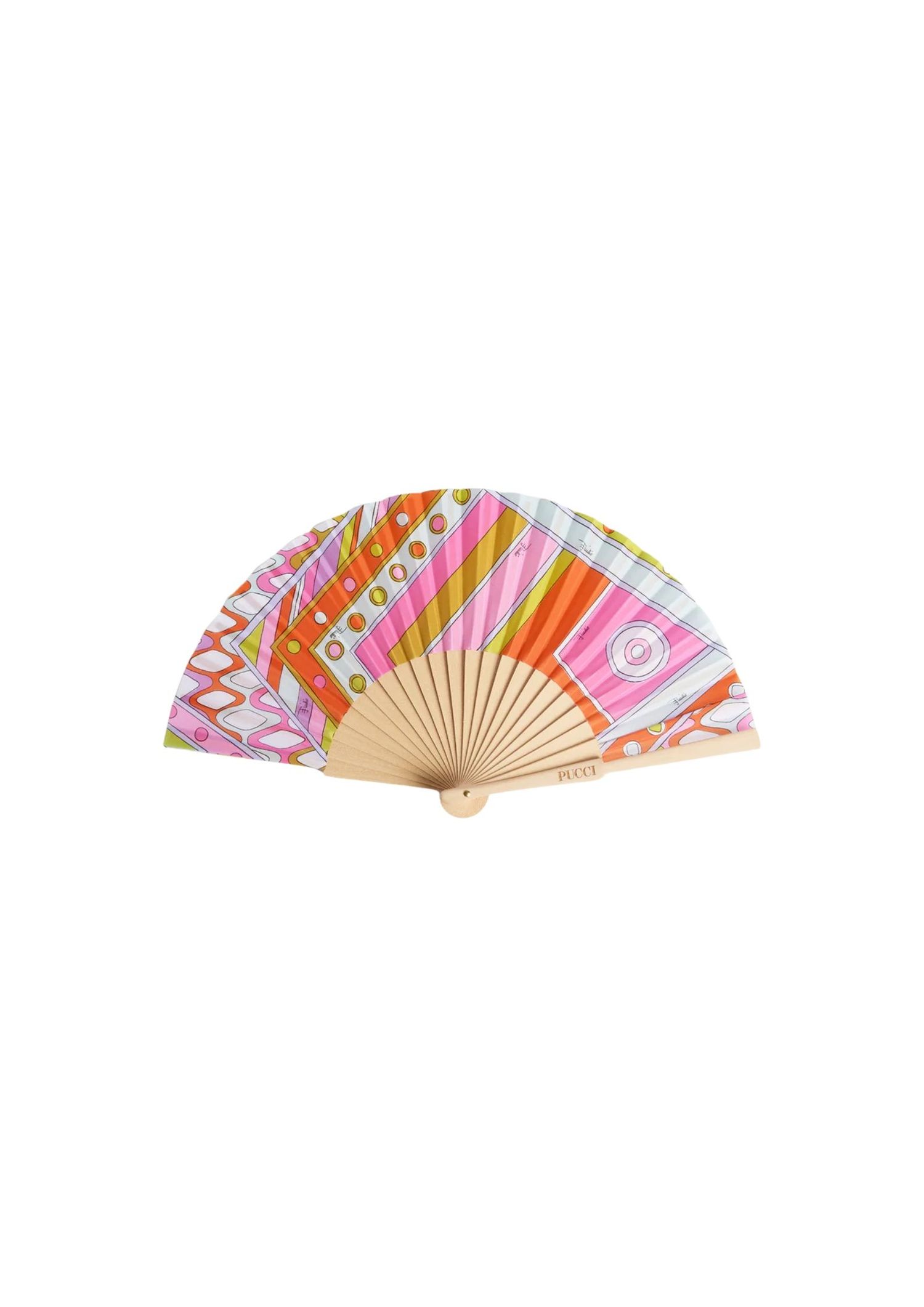 A multi colour handfan