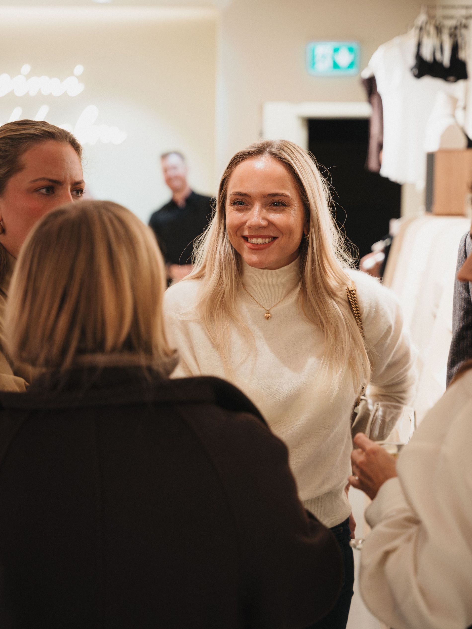 Elin Brynser on the intimissimi event