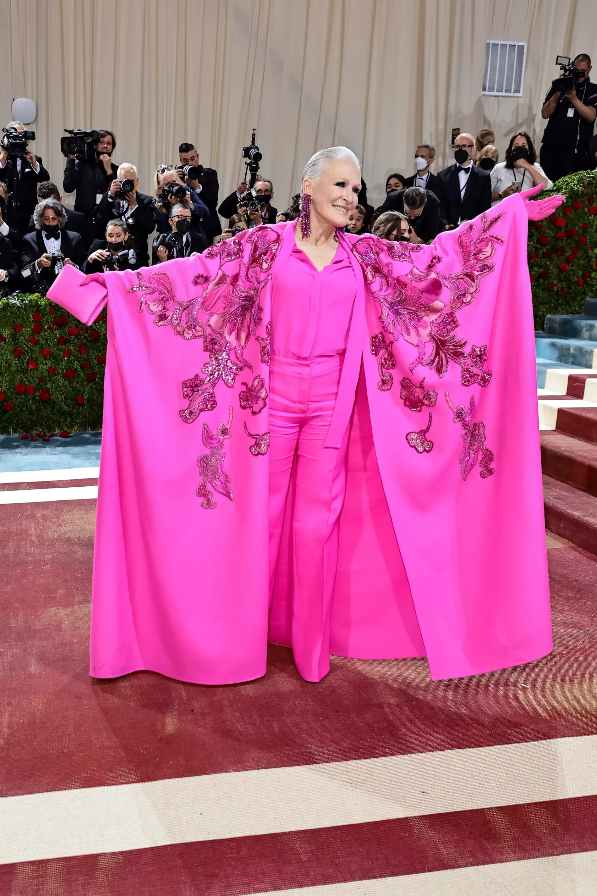 Glen Close in Valentino at the Met Gala