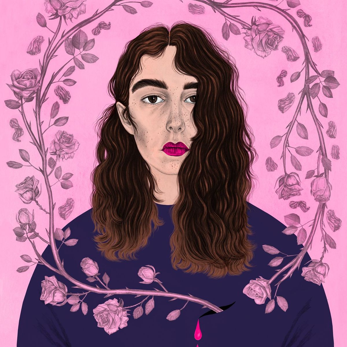 'Breath' illustration by Annelie Carlström