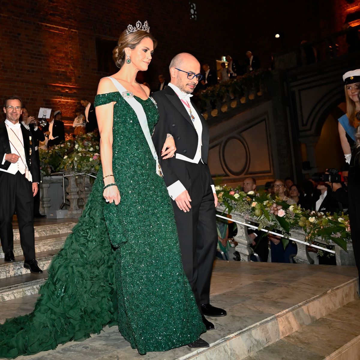 See Princess Madeleine's hand-embroidered gown for the 2024 Nobel Gala -  Vogue Scandinavia
