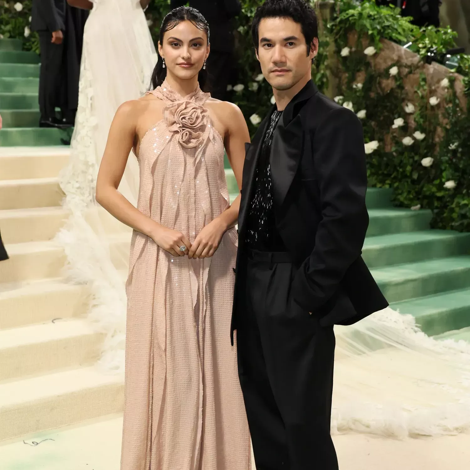 Camila Mendes in Altuzarra, EFFY Jewelry and Joseph Altuzarra