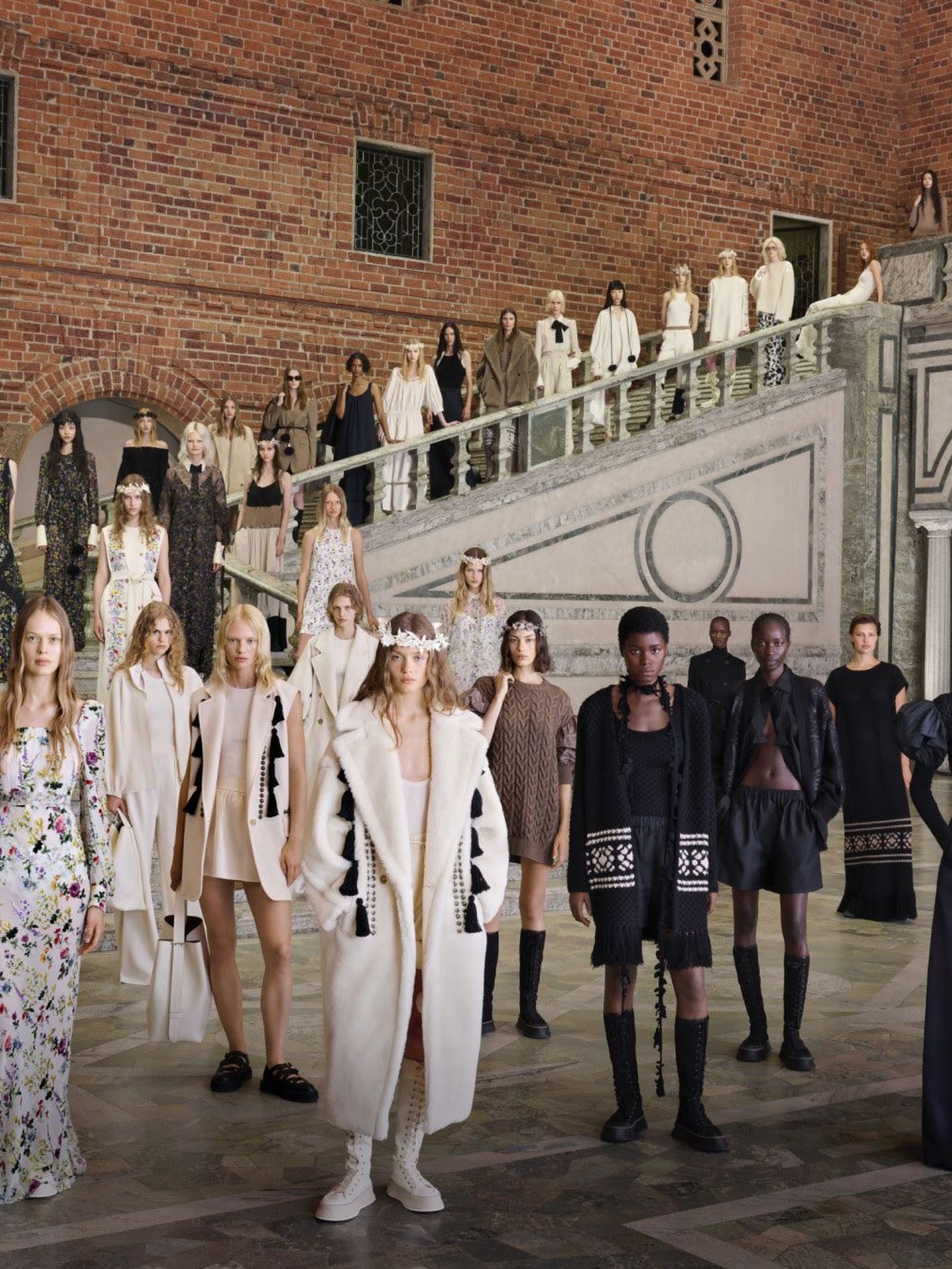 For Resort '24, Max Mara takes a sojourn to Scandinavian folklore