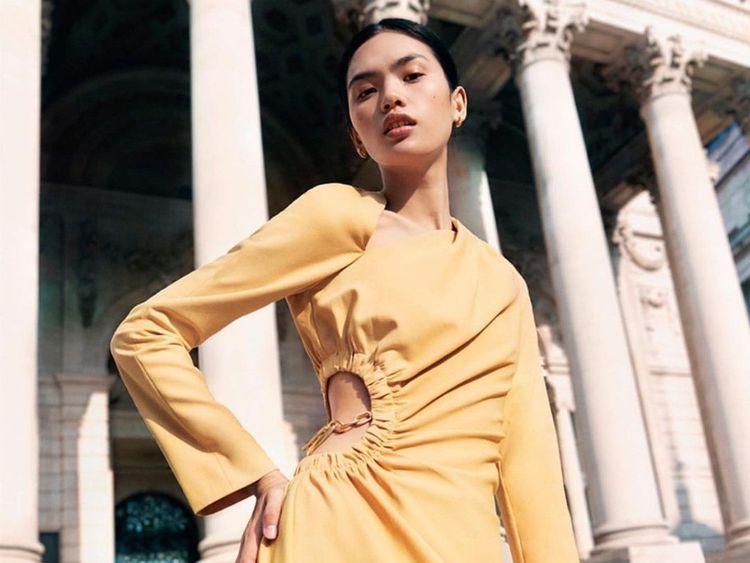 Jonathan Simkhai yellow dress