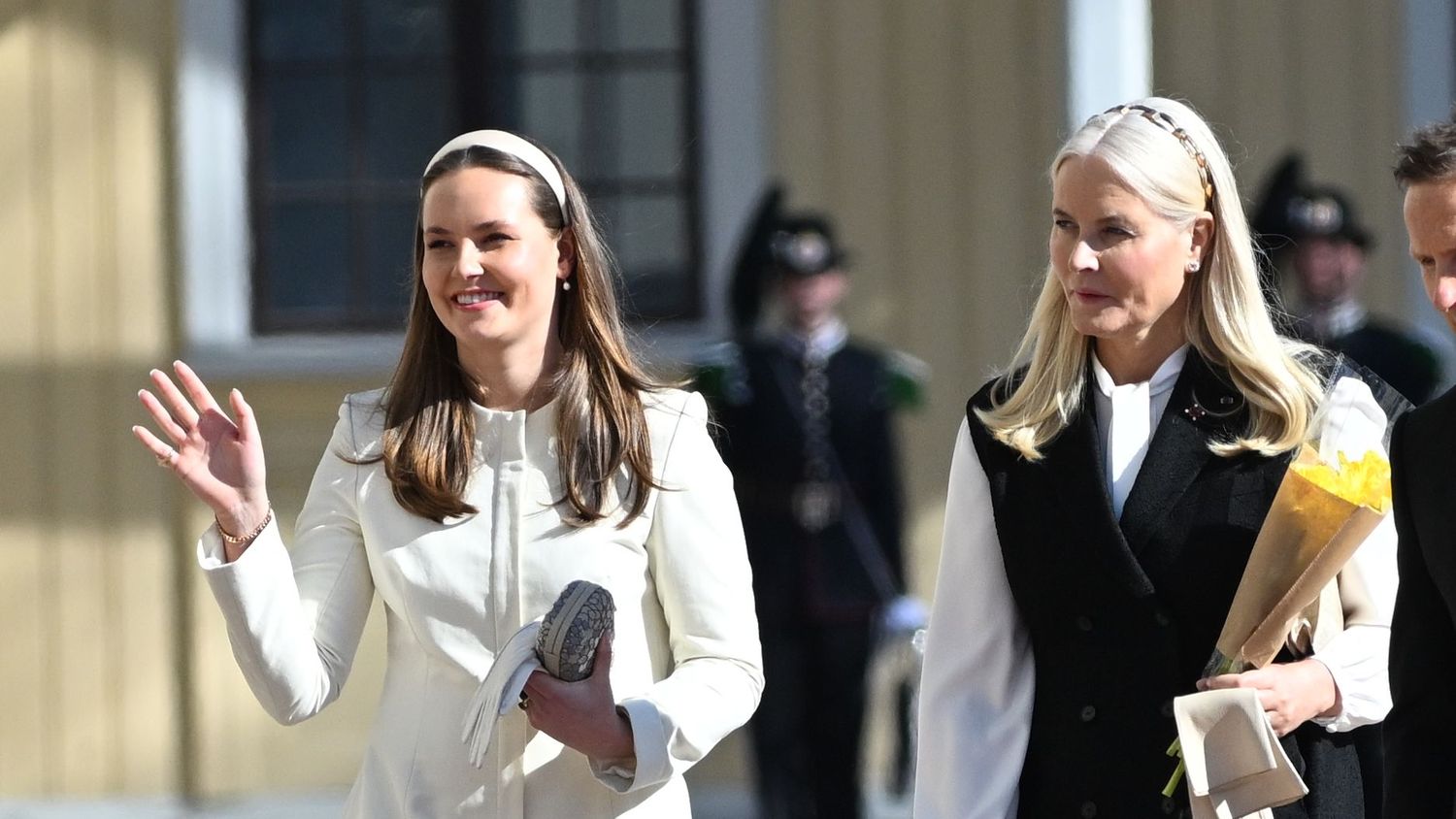 Crown princess Mette Marit & princess Ingrid Alexandra in Oslo