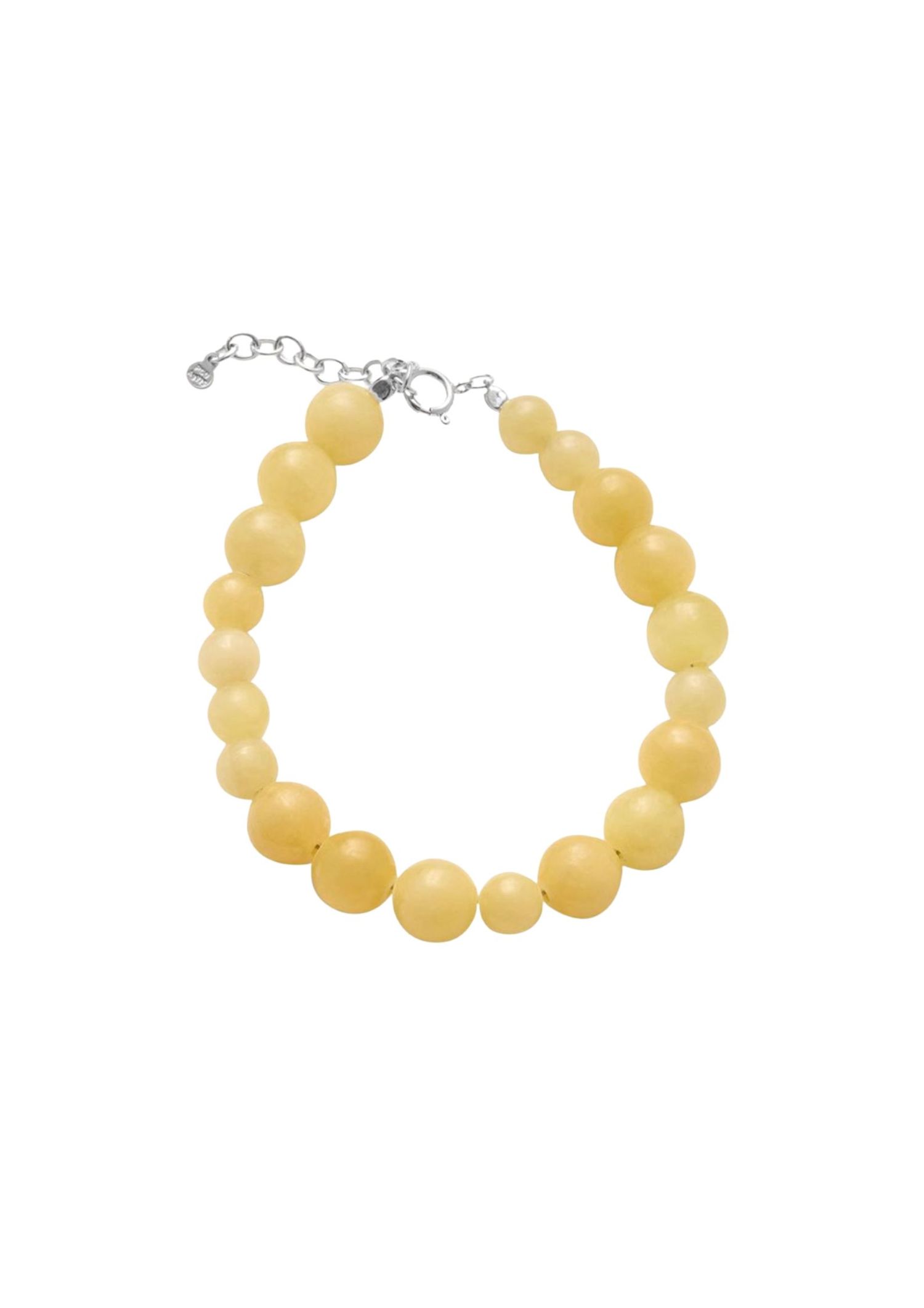 Bracelet with yellow stones