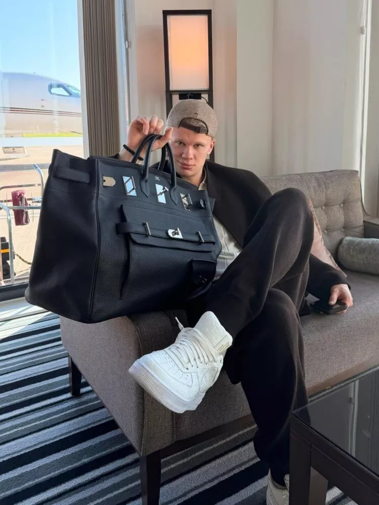 Erling Haaland Hermès Haut à Courroies