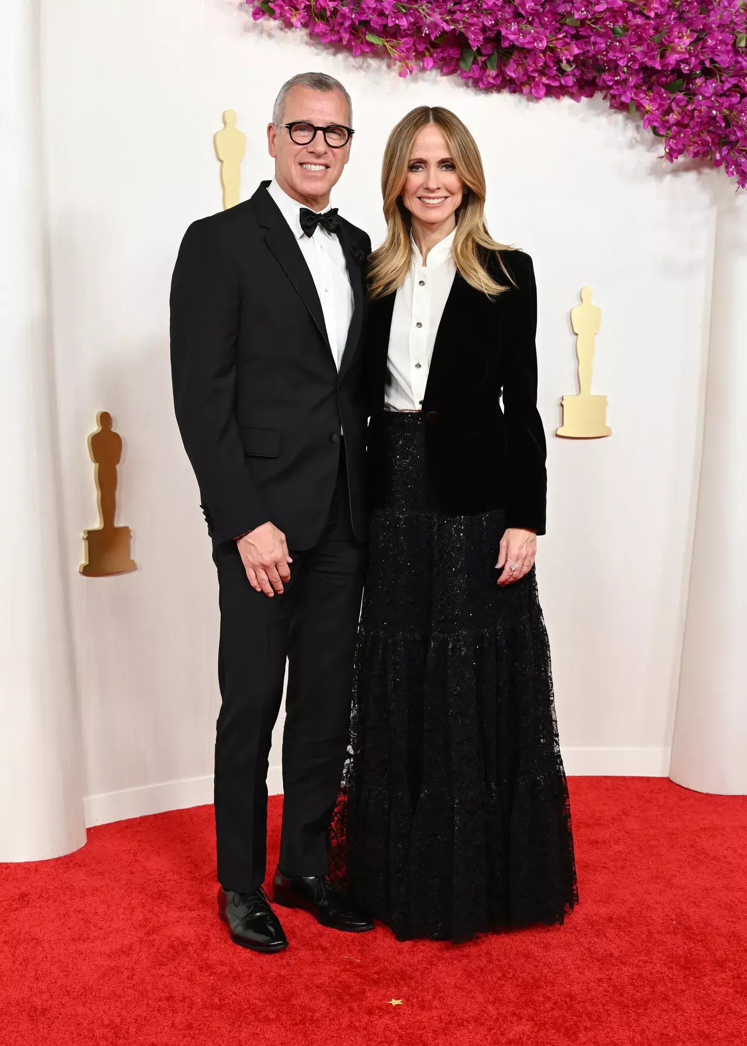 Matt Walden and Dana Walden on the Oscars 2024 red carpet