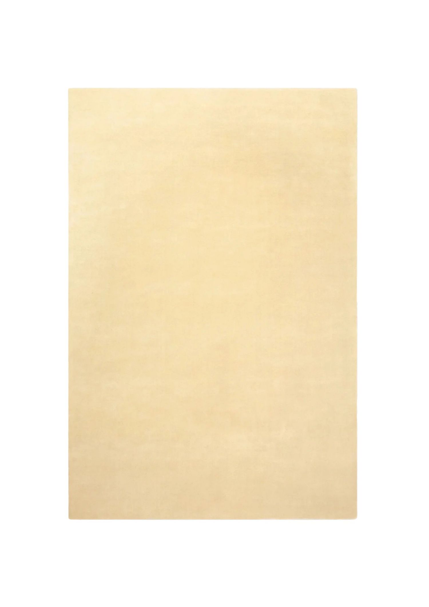 Butter yellow rug
