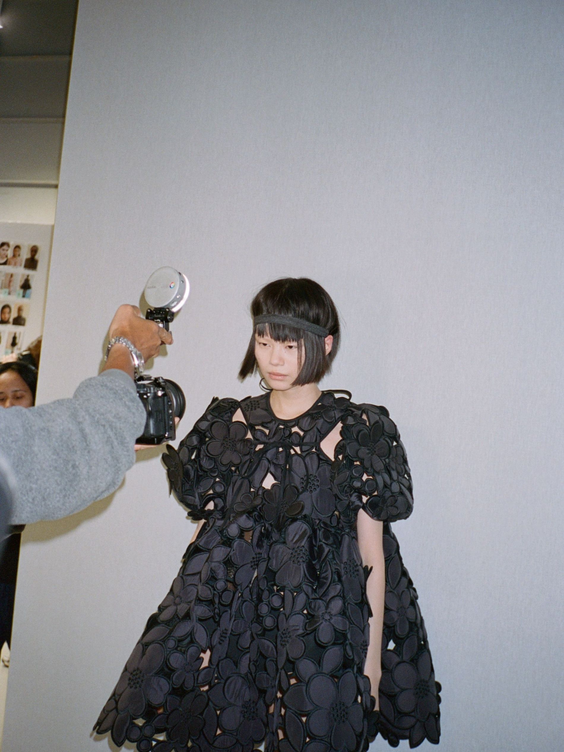 Cecilie Bahnsen autumn/winter '25 backstage beauty
