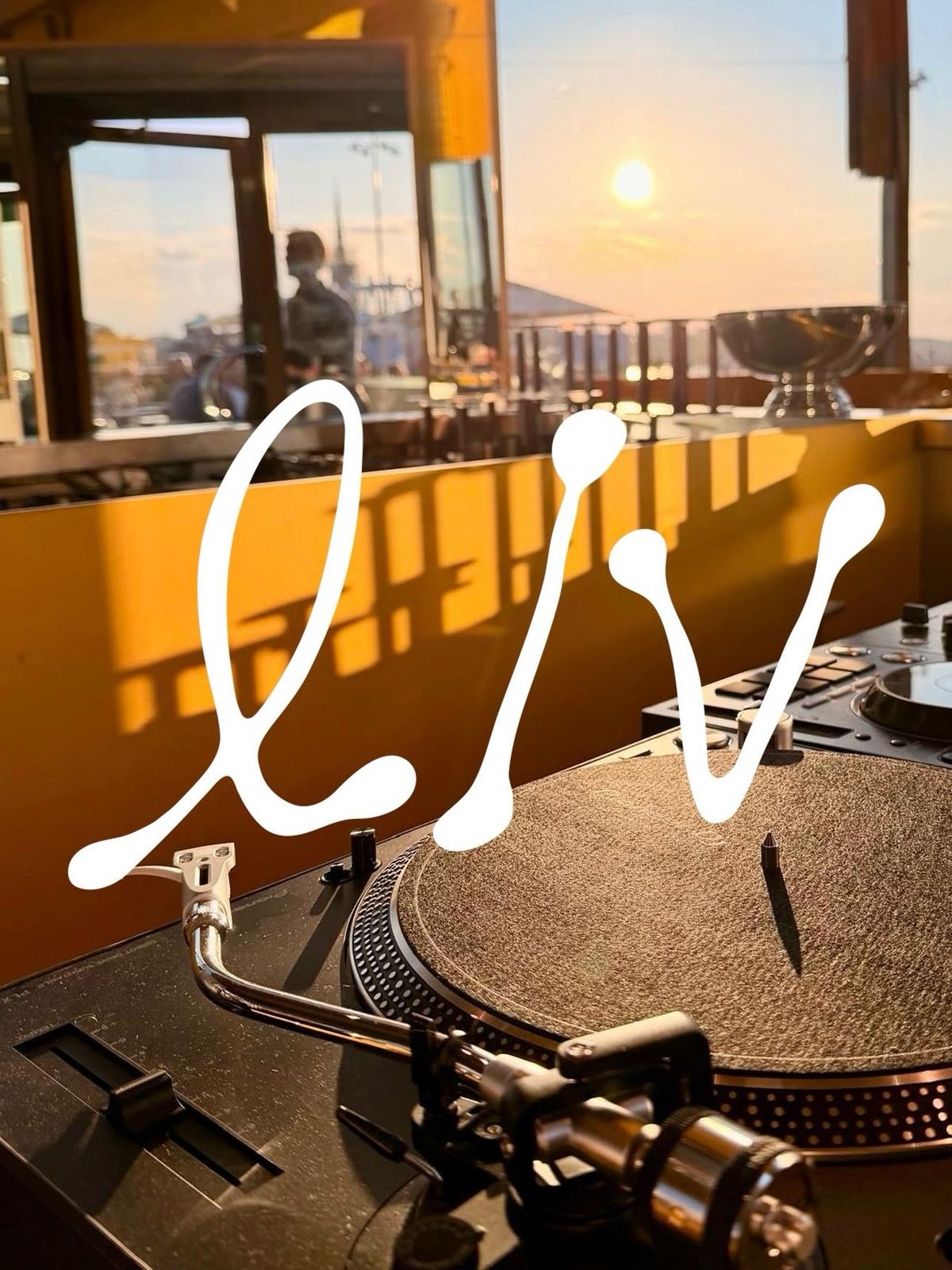 best courtyards and terraces LIV sunset