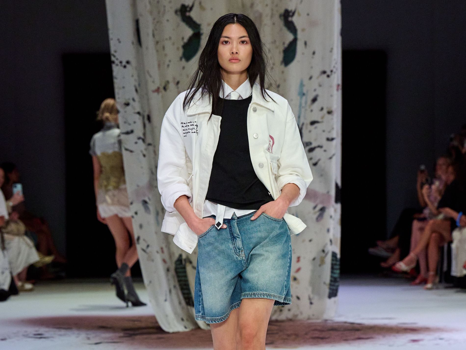 Model walks Munthe SS27 - Copenhagen Fashion Week