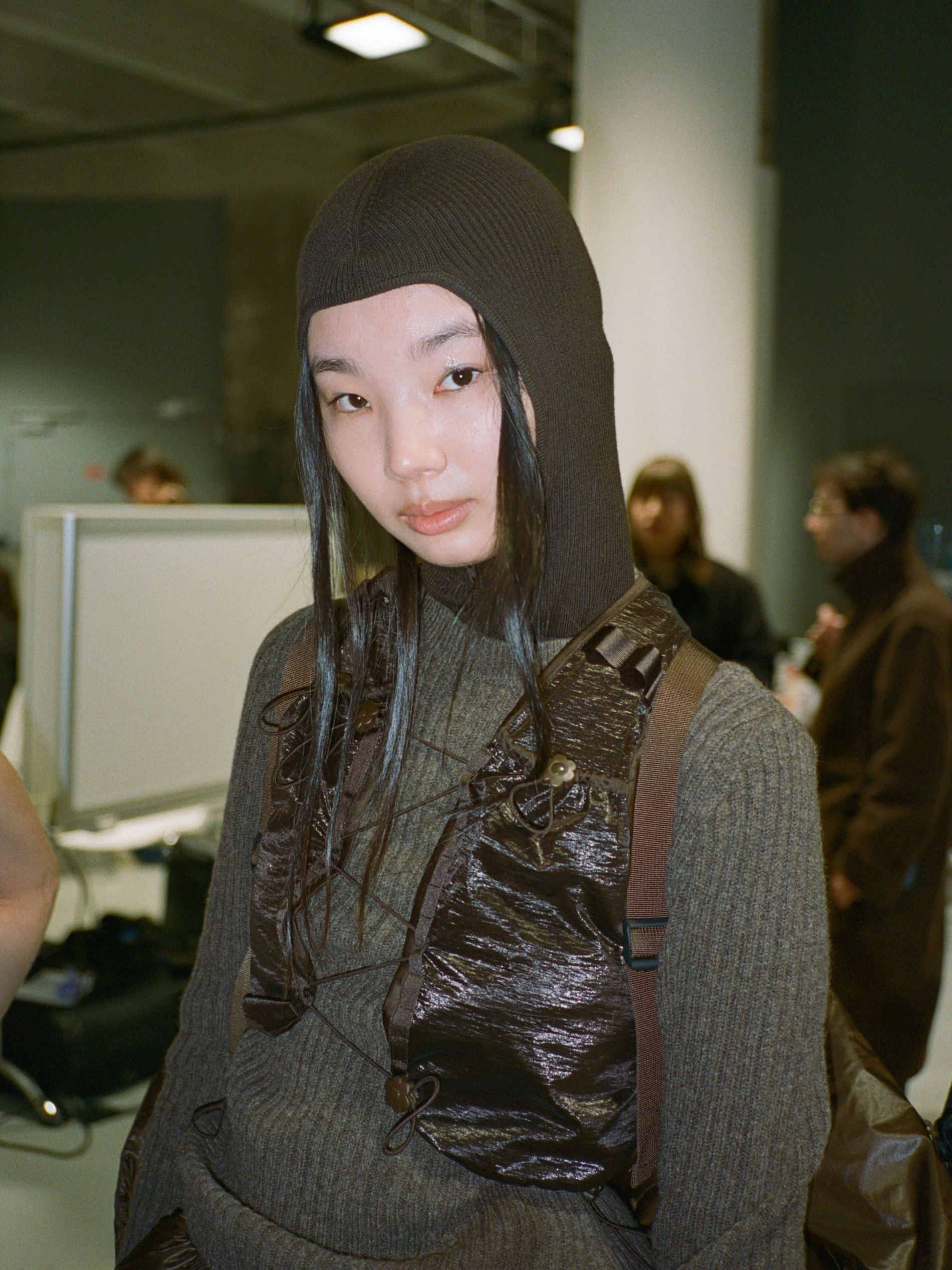 Cecilie Bahnsen autumn/winter '25 backstage beauty