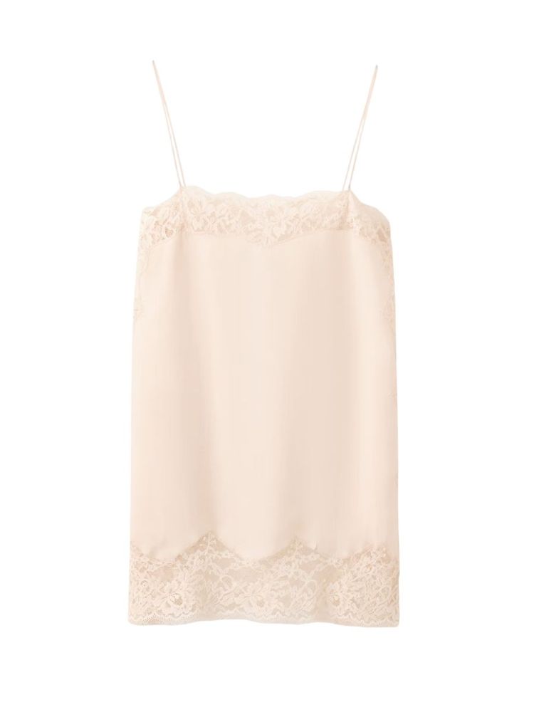 The best lace trim camisole - Mango - On a white background