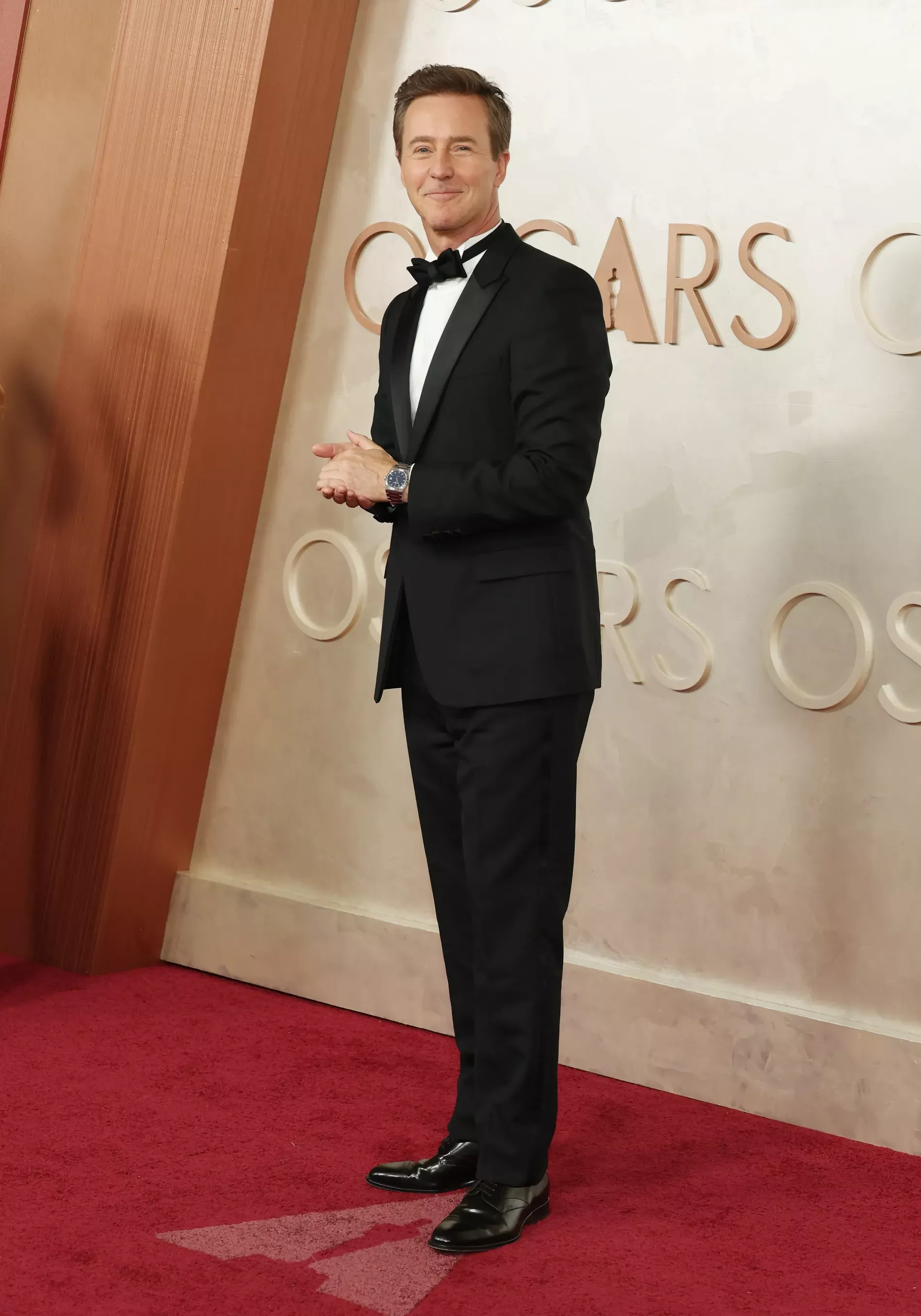 Edward Norton at the 2025 Oscars