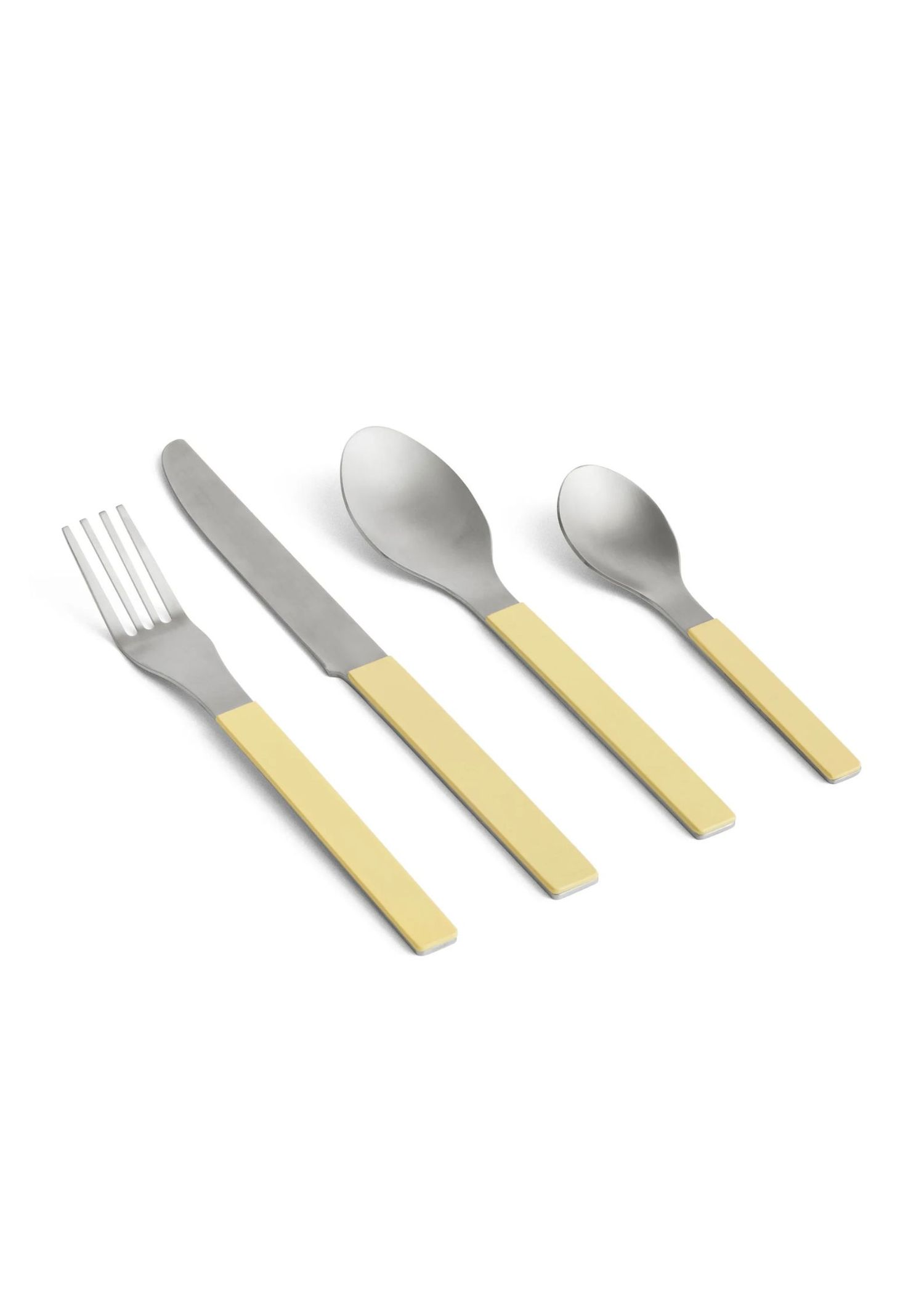 Butter yellow cutlery set
