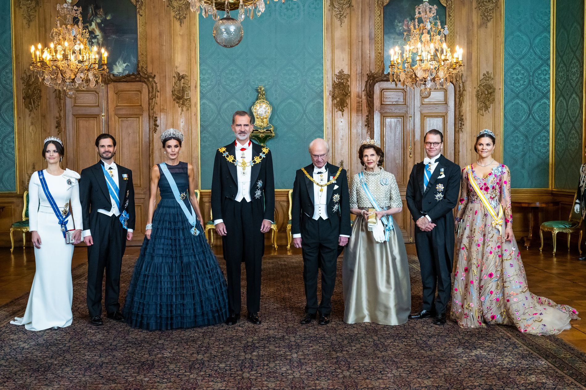 Spanish Swedish royal dinner