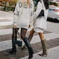It is never too early to start wearing knee highs according to street stylers Vogue Scandinavia