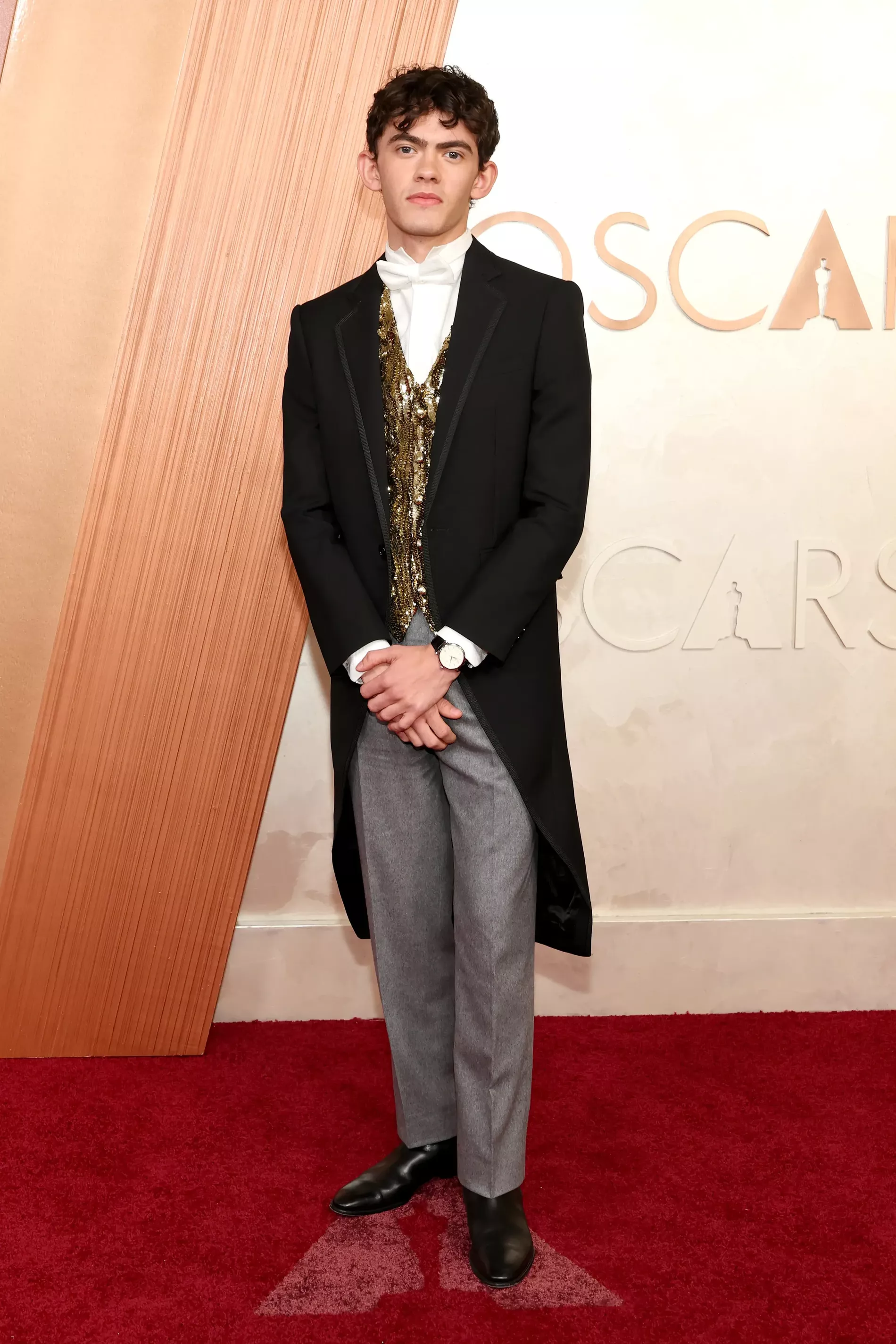 Joe Locke at the 2025 Oscars