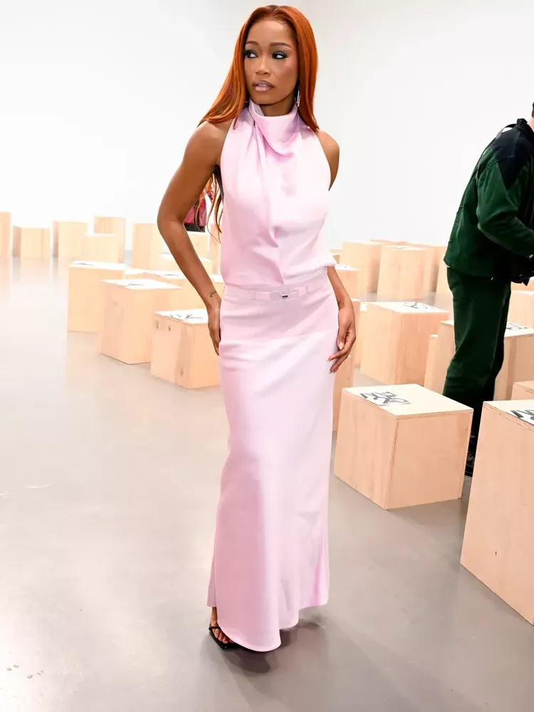 Keke Palmer at Brandon Maxwell 