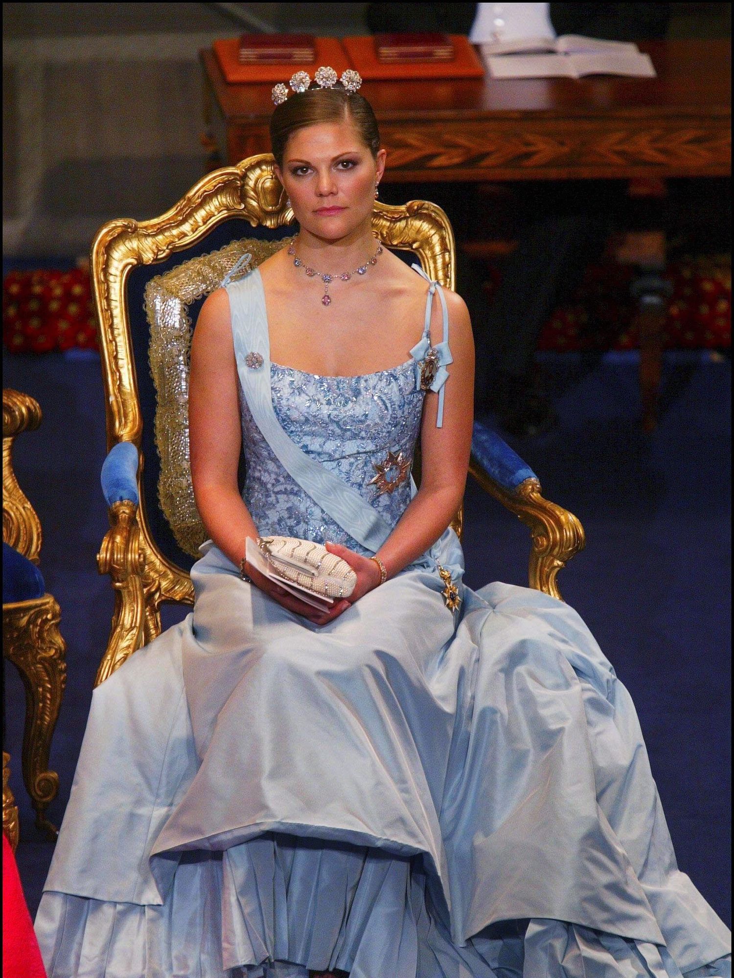 Crown princess Victoria of Sweden Nobel Ceremony