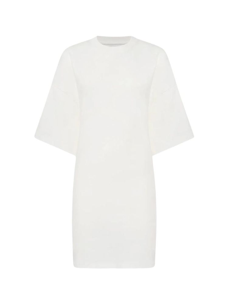 The best white t-shirt dress - La piscine the label - On a white background