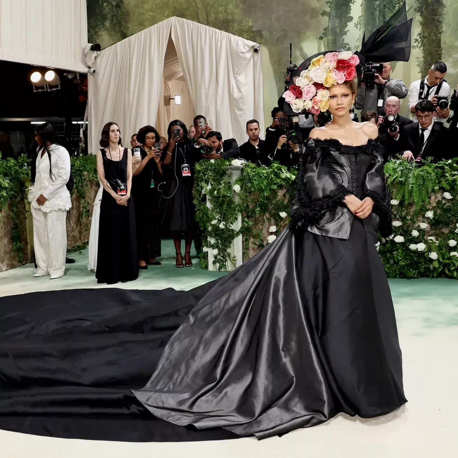 Zendaya in vintage Givenchy 