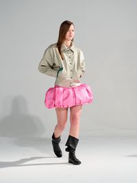 ペイント　パーカー　フェノメノンHUFメゾンスペシャルneonsign UNISEX》Heavy-Weight Sweat Prime-Over Sailor Collar Half Zip