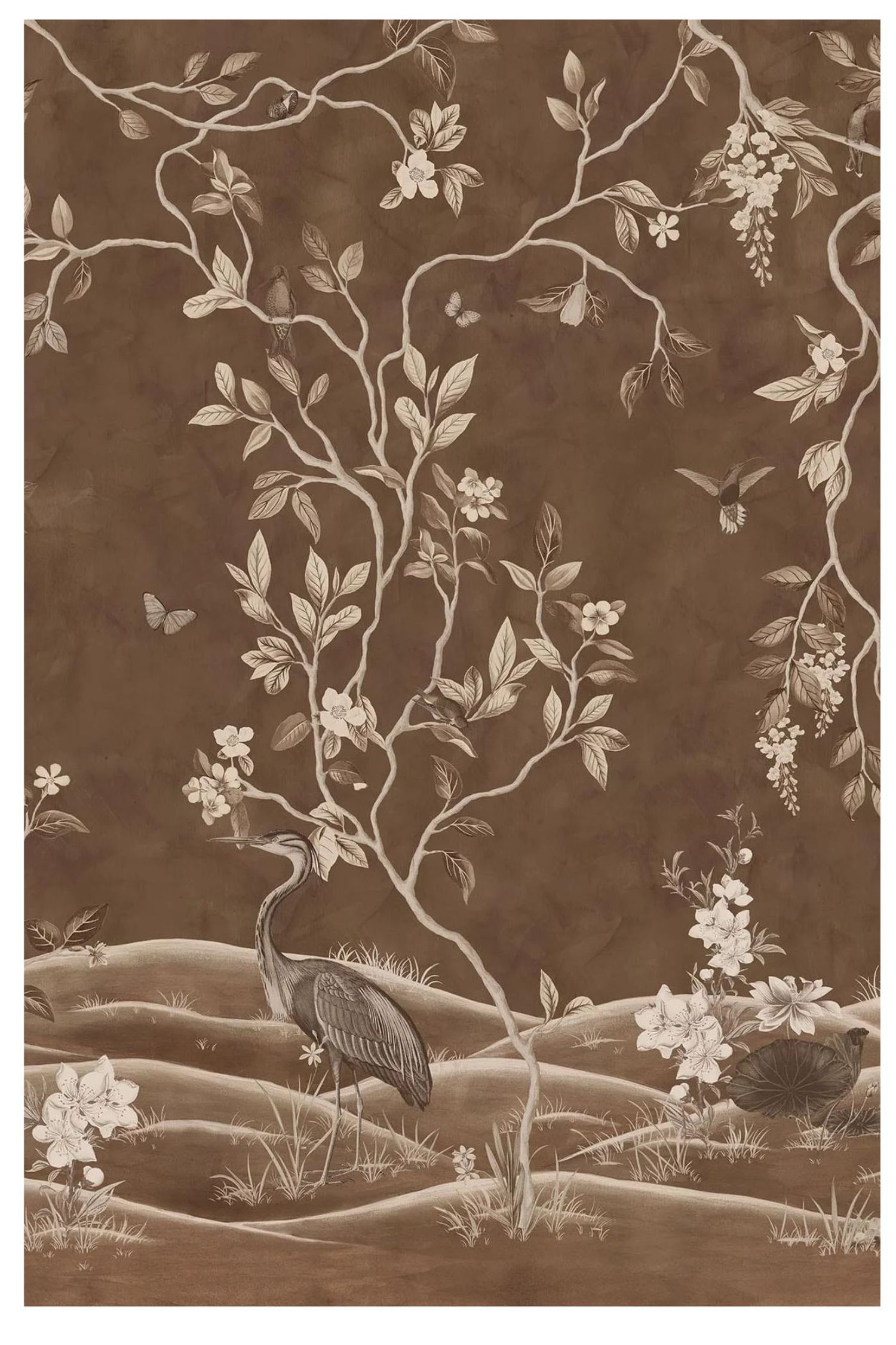 Chinoiserie Fauna Brown