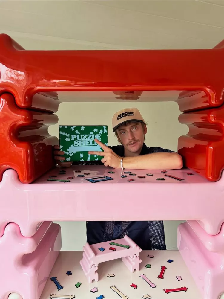 Gustaf Westman Puzzle Shelf