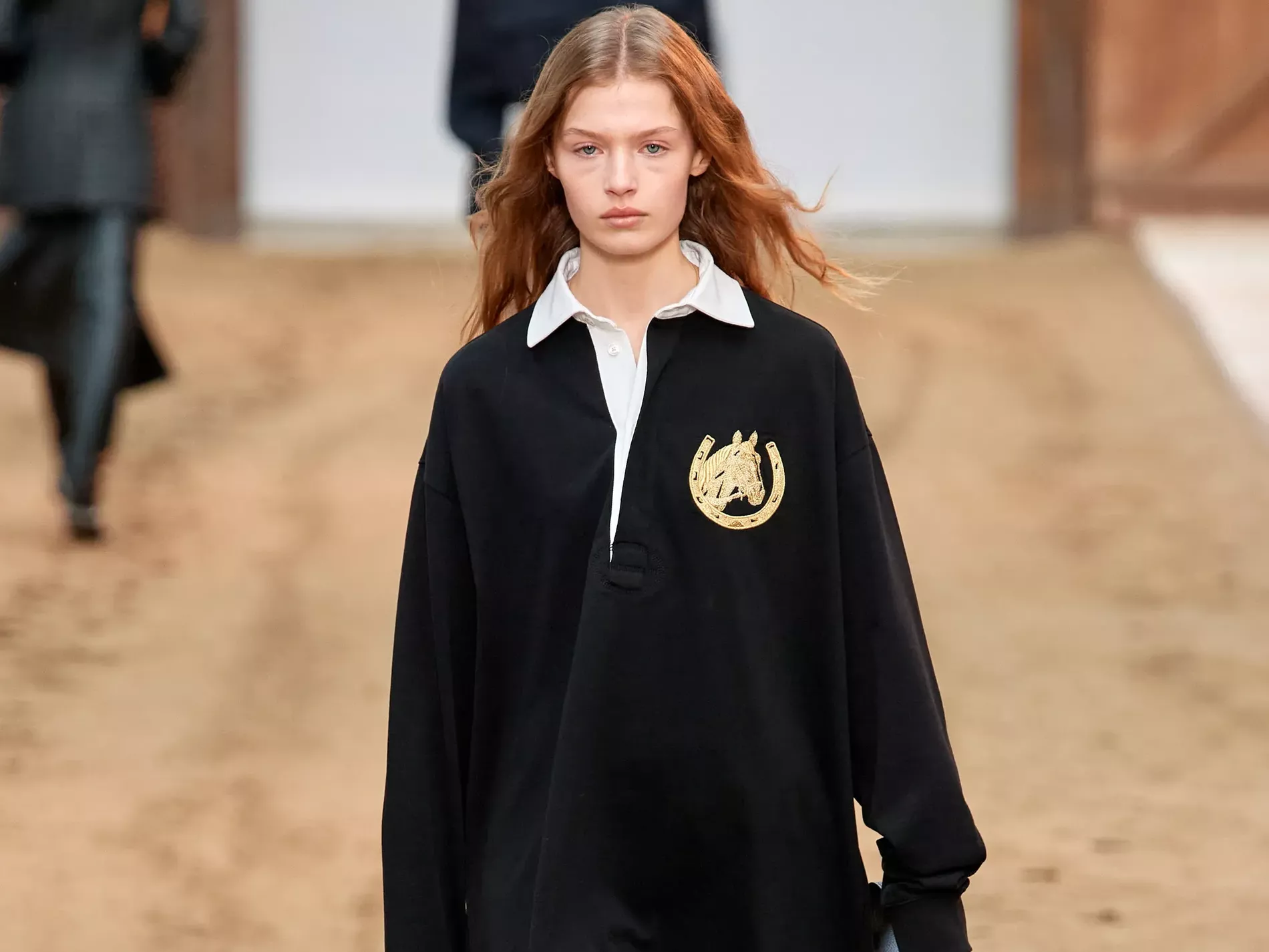 Louis Vuitton Uniformes Longsleeve Polo, Men's Fashion, Tops