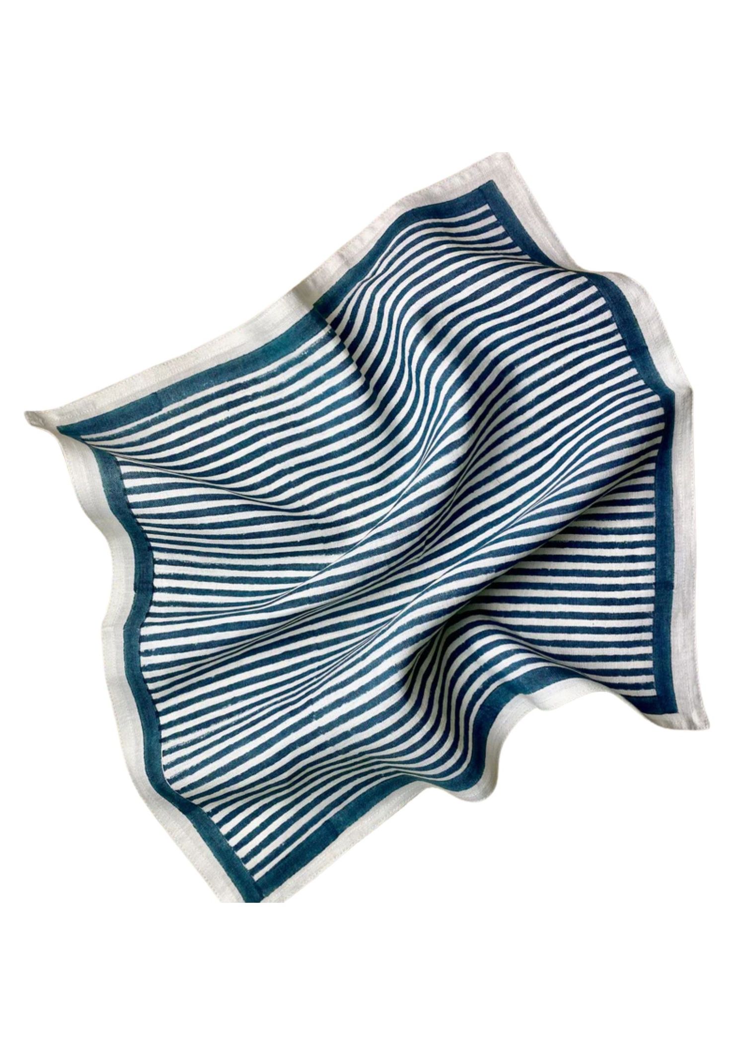 The best stripped napkin - Table Love - On a white background