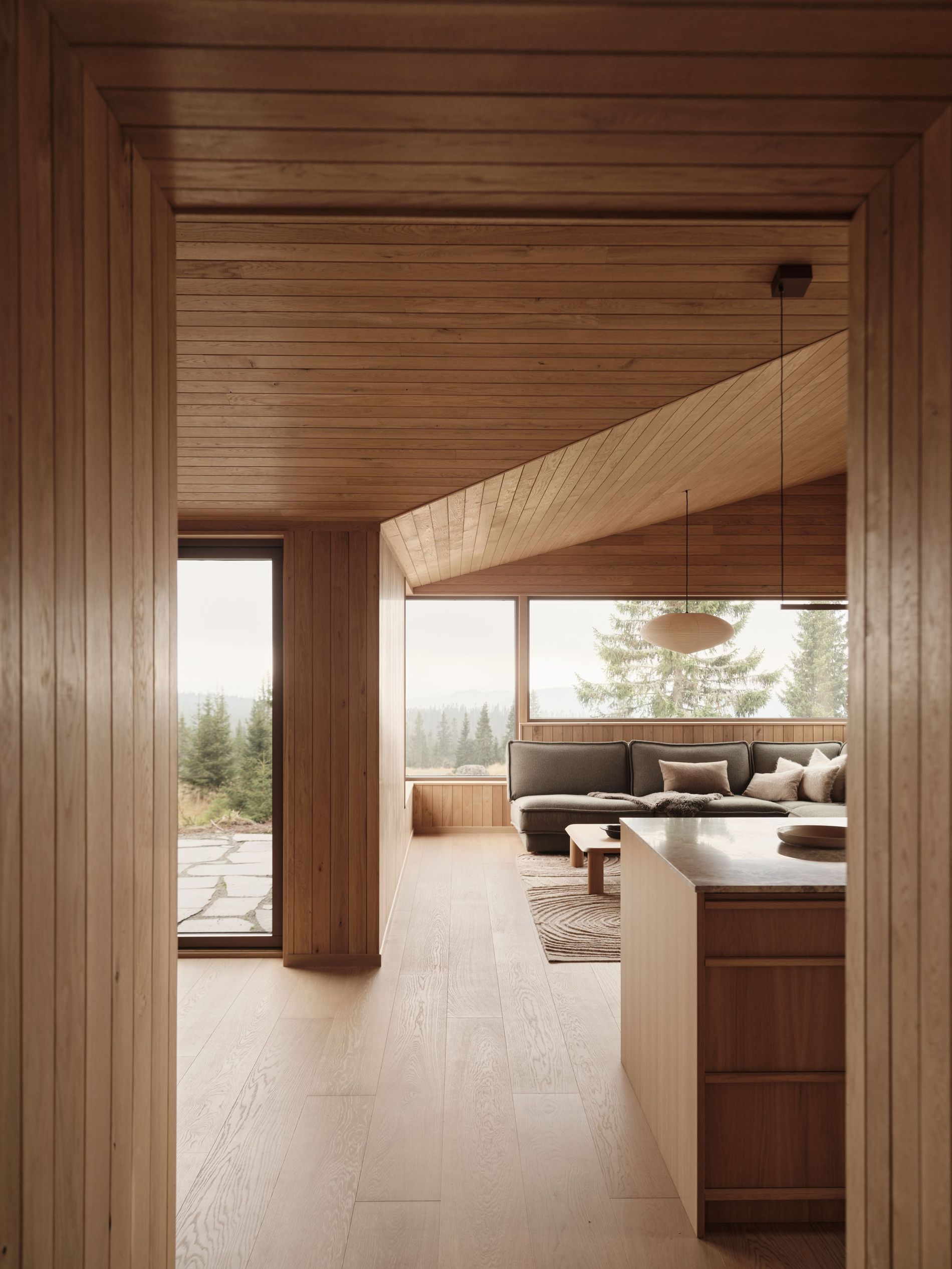 Nordiska Kök Hytte Kitchen