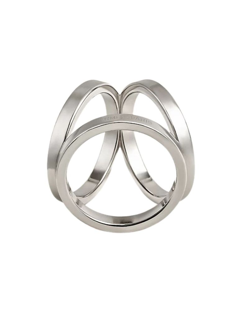 The best trio scarf 90 ring by Hermes 2026 on a white background