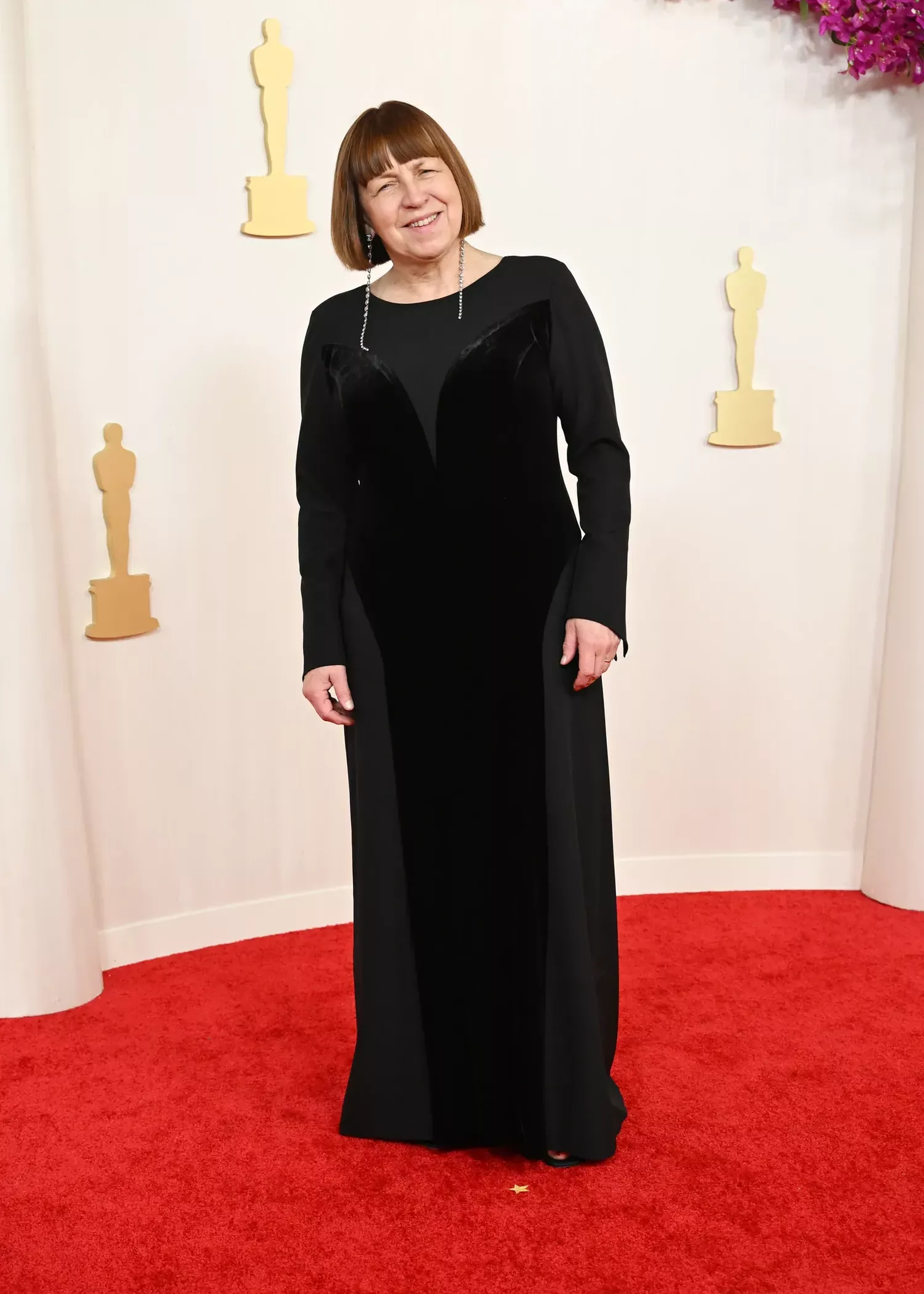 Ewa Puszczynska on the Oscars 2024 red carpet
