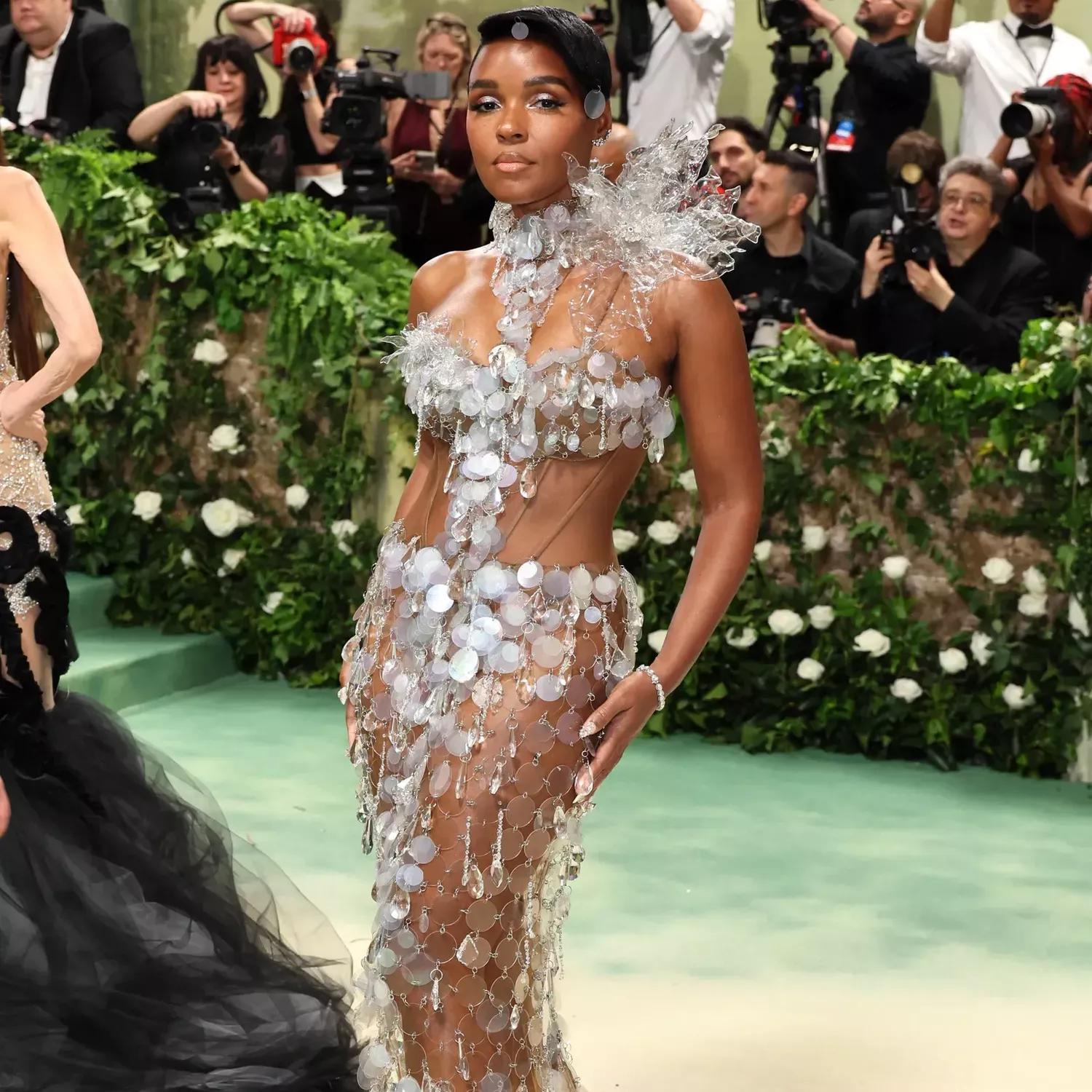 Janelle Monáe in Vera Wang and REZA